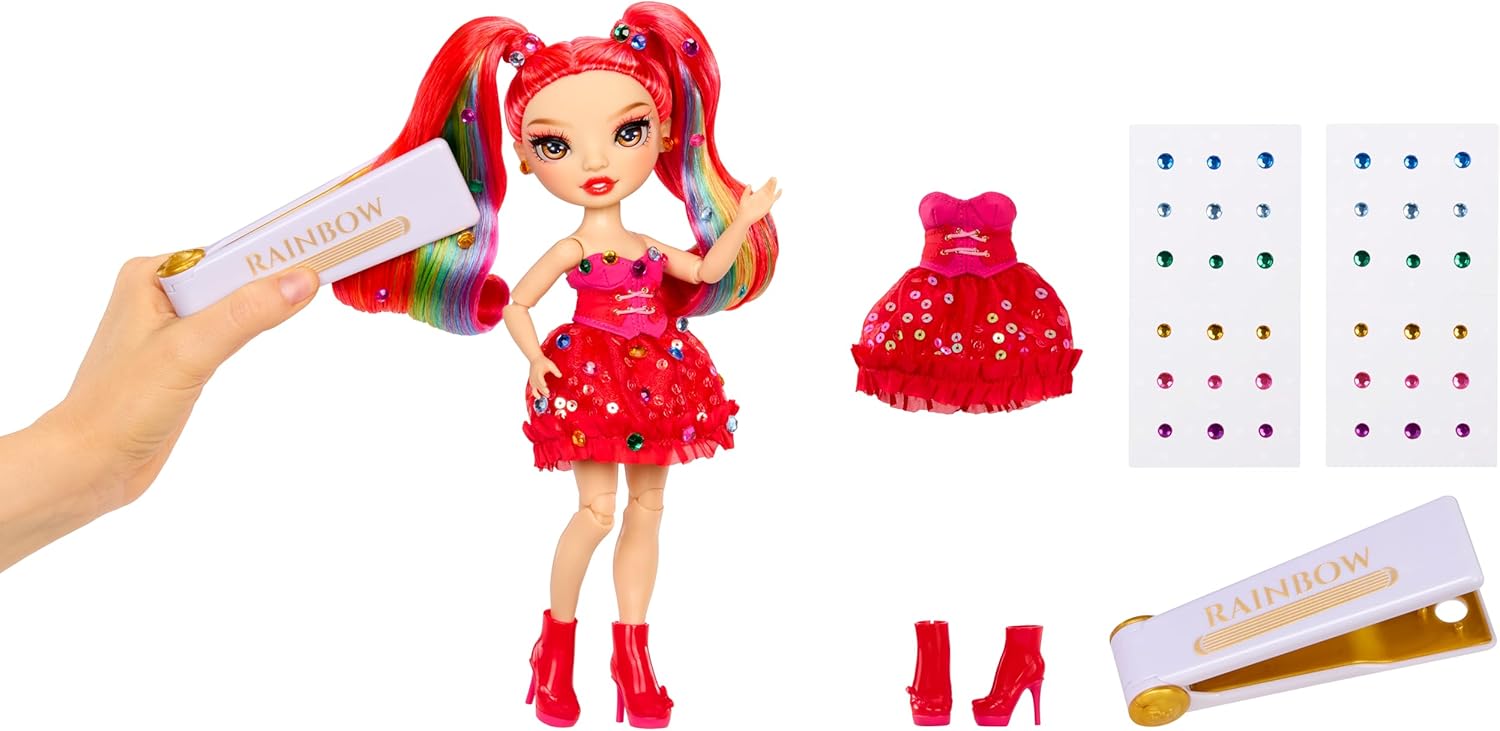 Thumbnail 1 de Rainbow High Vivienne Rouge Puppe 28 cm
