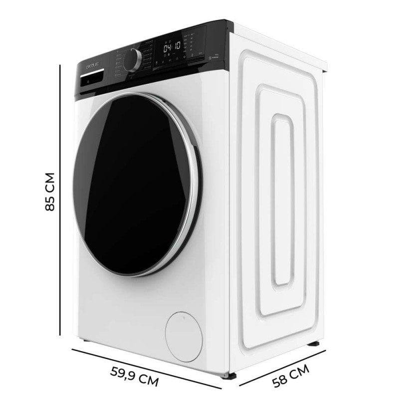 Detalle de Lavadora Cecotec Bolero DressCode 10610 10 kg carga frontal 1.400 rpm Steam Max Inverter Plus