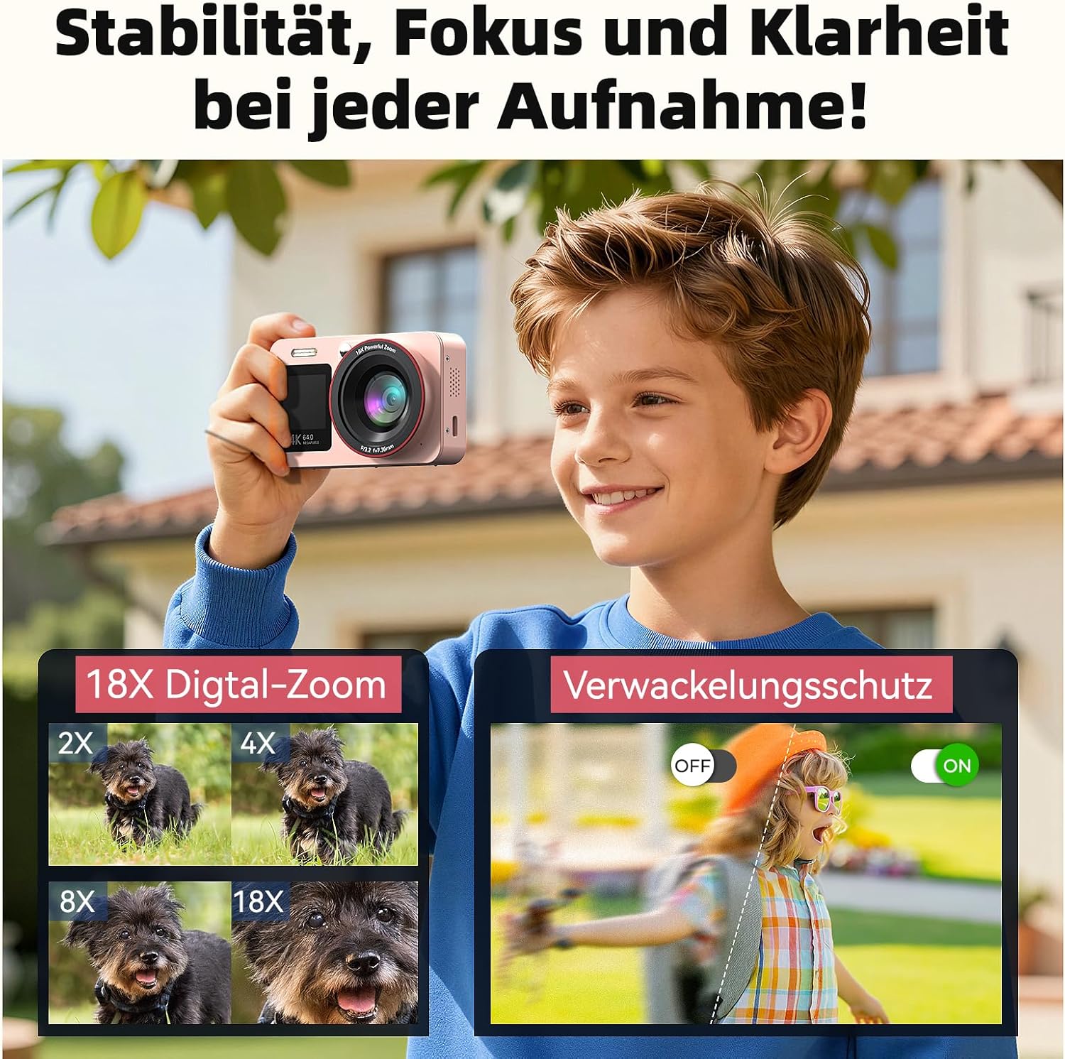 Detalle 2 de Digitalkamera 64MP Vlogging 4K