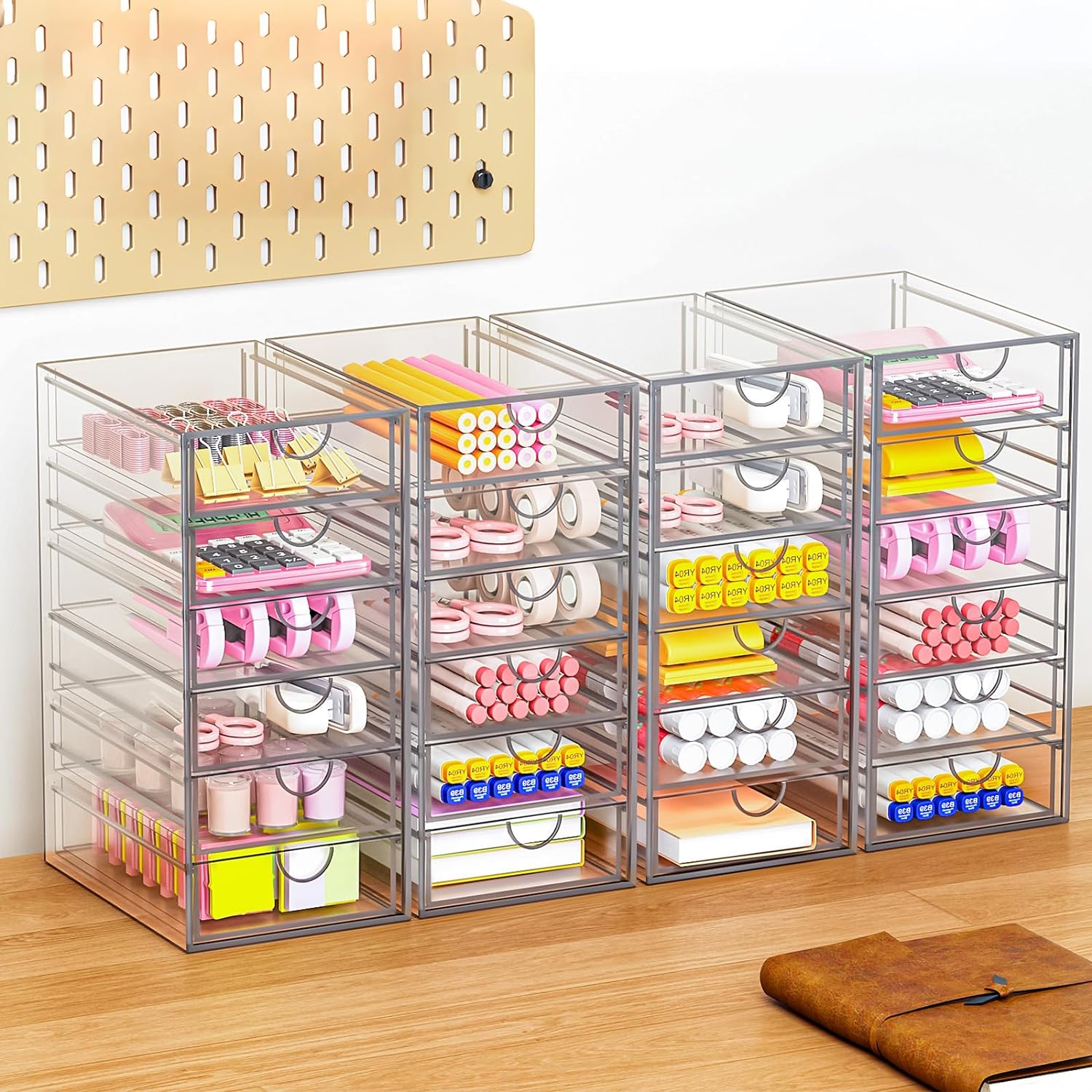 Thumbnail 3 de YFXCVSL Acrylic Makeup Organizer 19 Drawers 💄