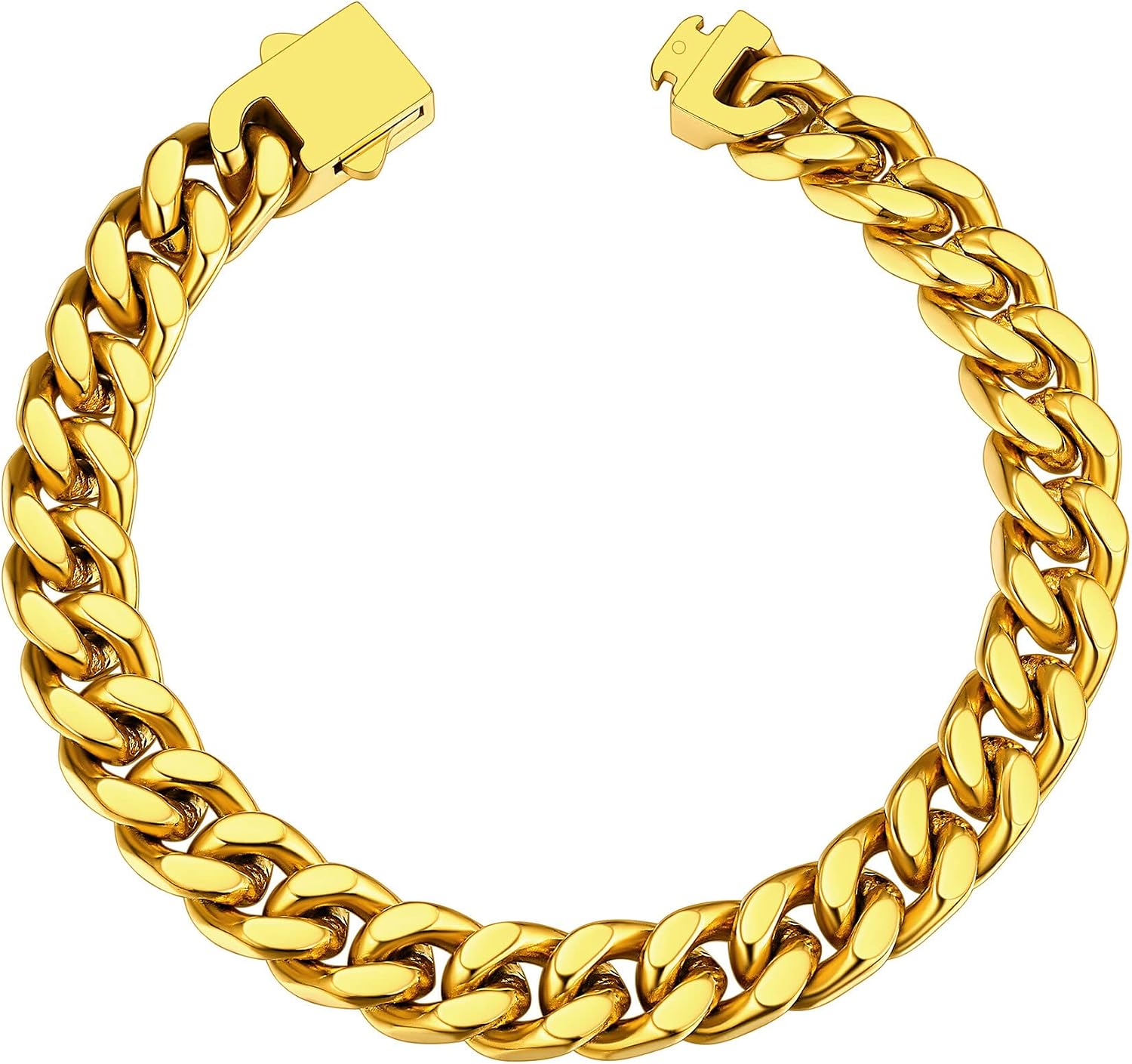 Detalle de ChainsHouse Gourmette 19 cm Maille Cubaine