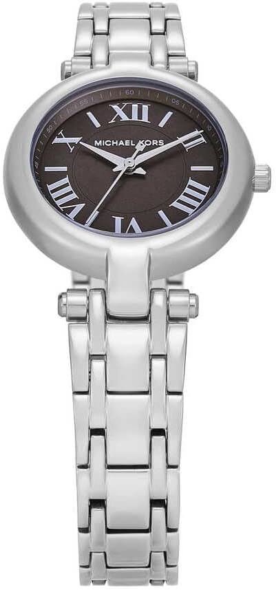 Thumbnail 3 de Michael Kors Montre Laney pour Femme en acier inoxydable — mouvement à quartz 3 aiguilles, cadran gris