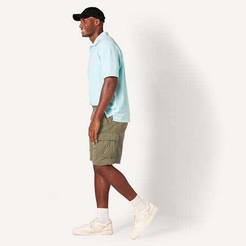 Thumbnail 7 de Amazon Essentials Pantalones Cortos Cargo de Corte Clásico para Hombre (25 cm) en Marrón Caqui, 40W