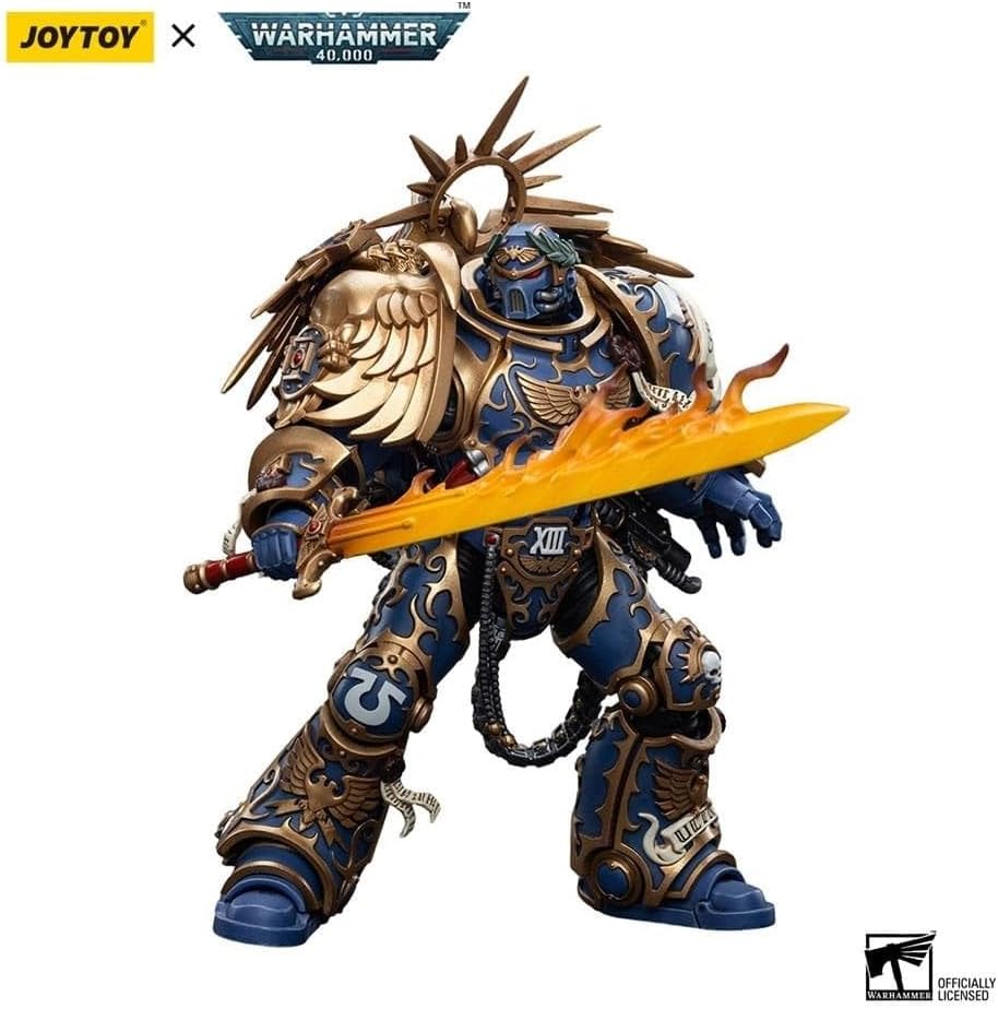 Detalle 2 de JoyToy Warhammer 40K: Ultramarines Primarch Roboute Guilliman, figurka 1:18