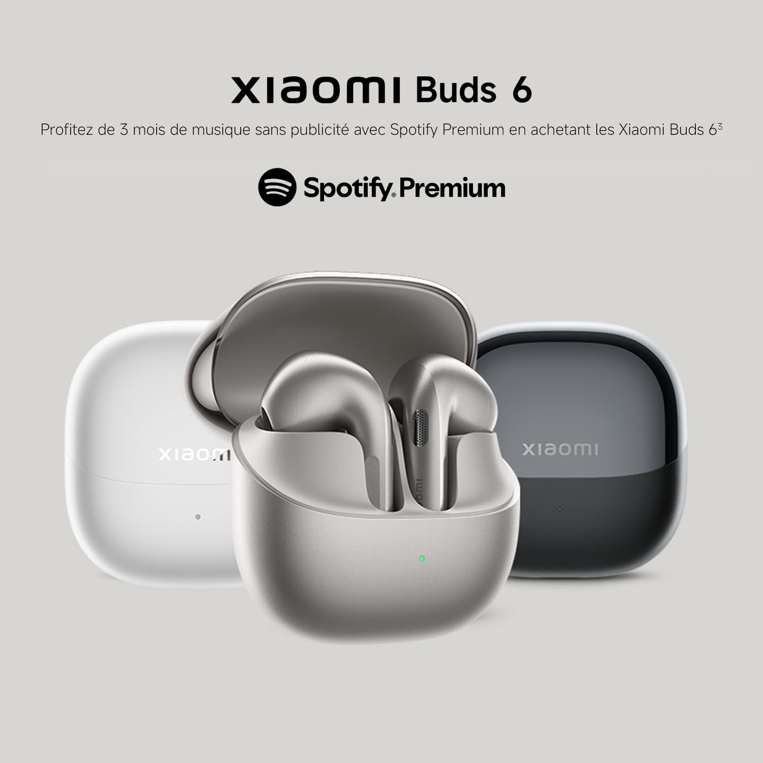 Thumbnail 3 de XIAOMI Buds 6 – Écouteurs True Wireless avec réduction du bruit et autonomie prolongée