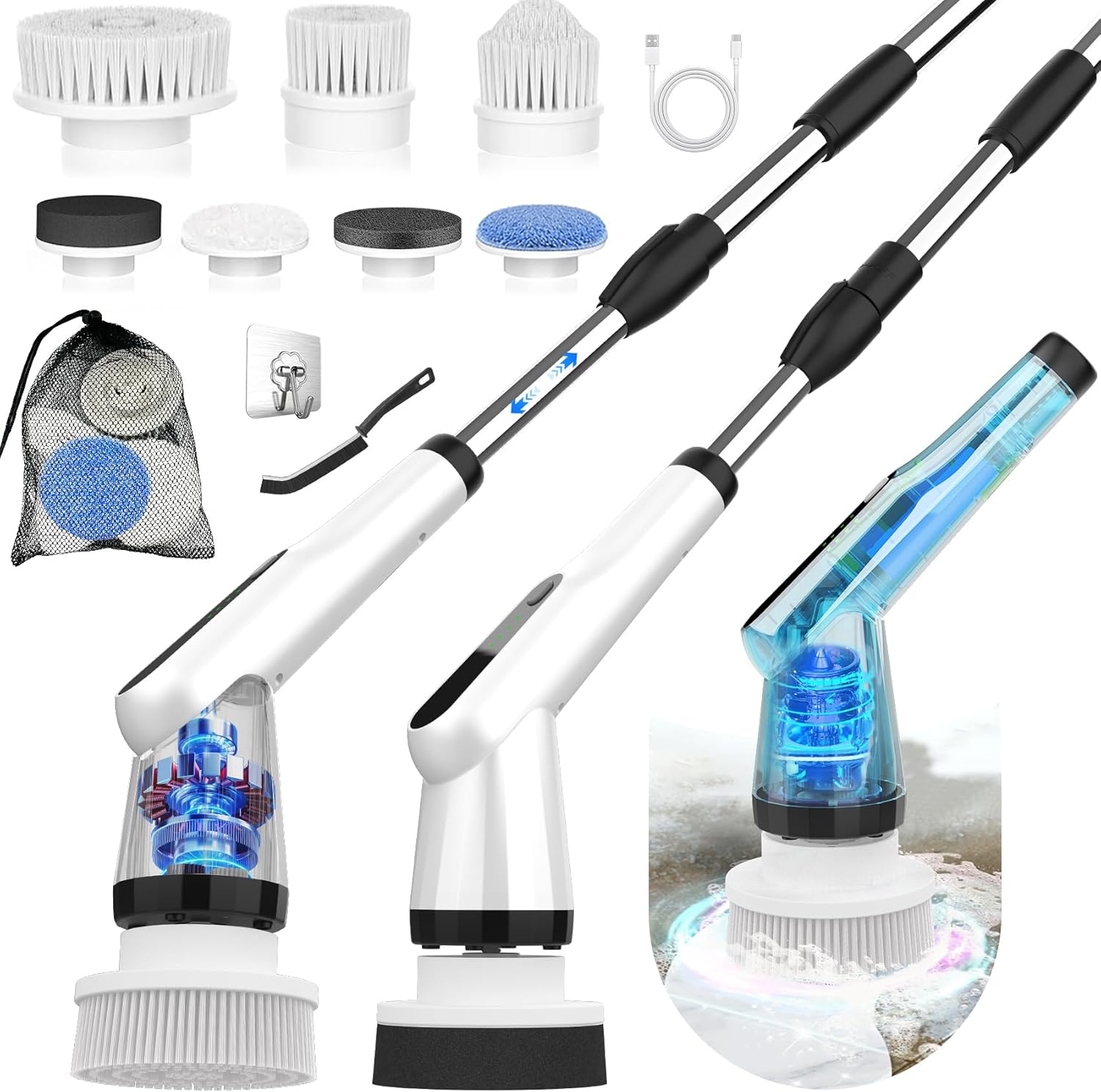 WKY Electric Spin Scrubber 2500mAh