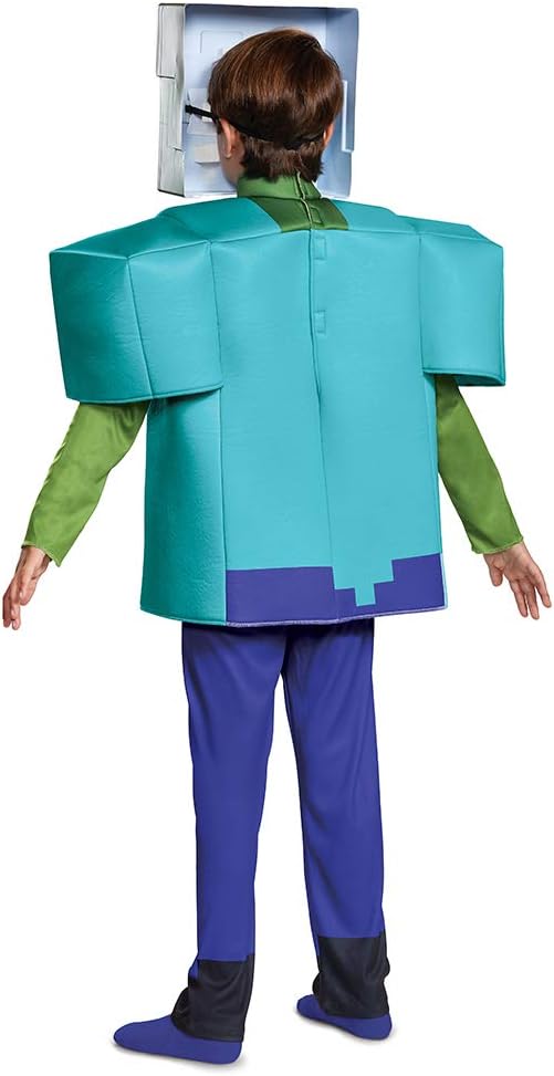 Detalle 2 de Disguise Zombie Deluxe Child Costume with 3-D Top, Pants and Mask