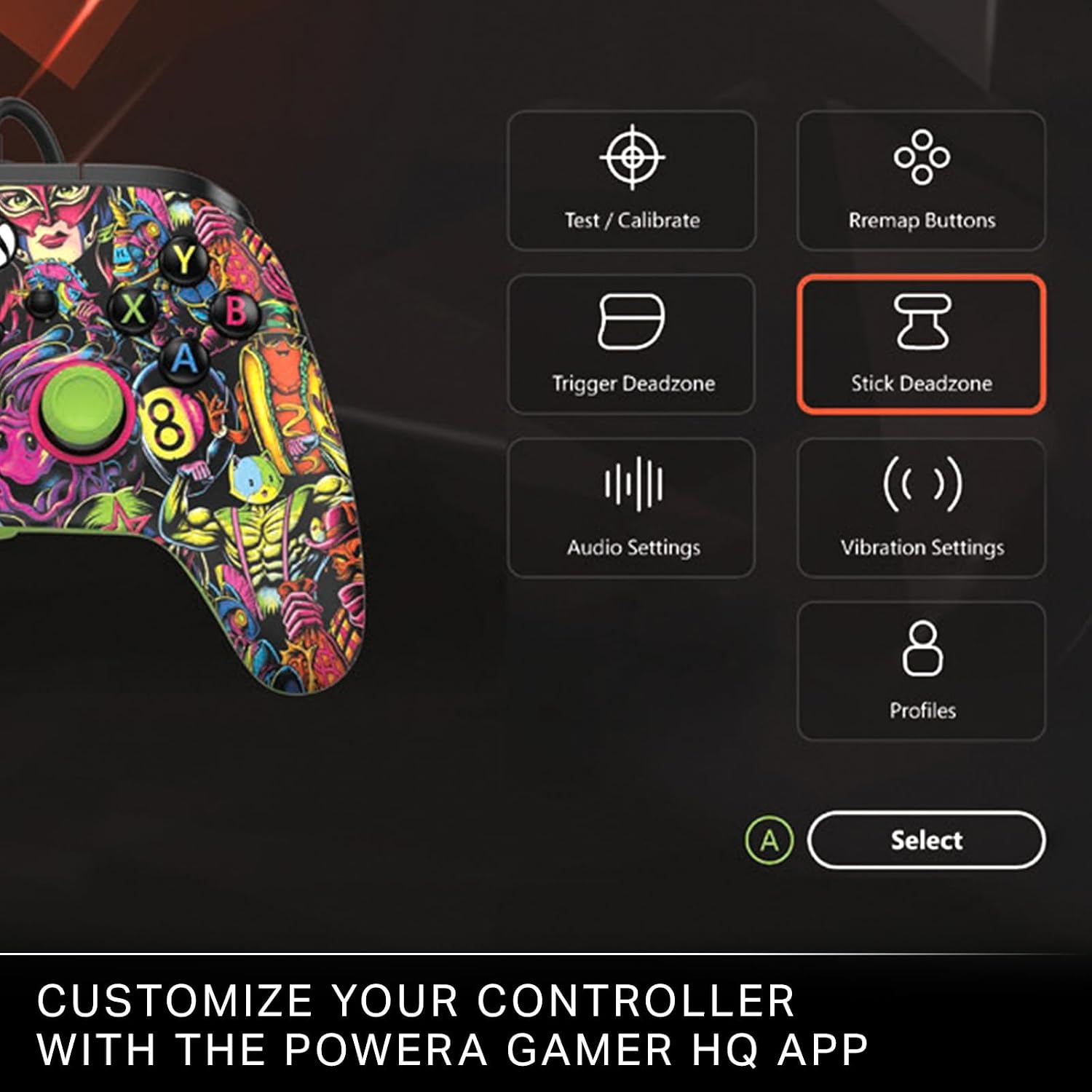 Thumbnail 6 de PowerA Advantage Wired Controller Fortnite Glow for Xbox Series X|S