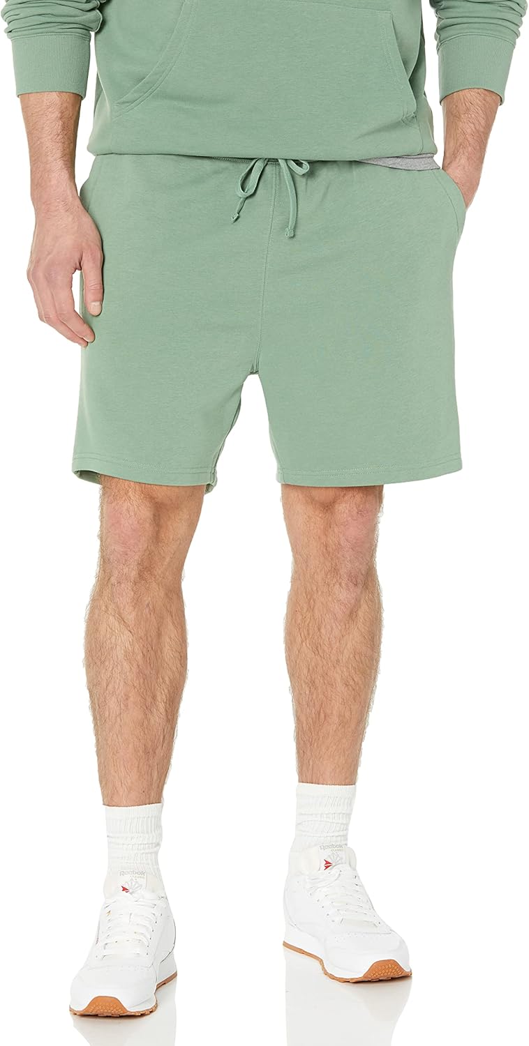 Thumbnail 4 de Amazon Essentials Herren leichte Sweatshorts (Big & Tall) mit Kordelzug und French-Terry