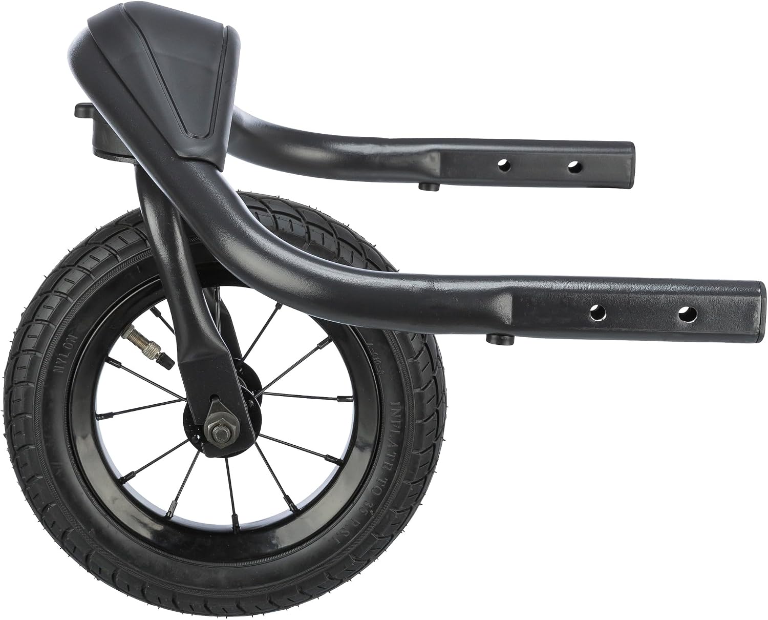 Thumbnail 2 de Trixie kit de conversion Jogger pour remorque de vélo – roue avant 360° verrouillable et amovible