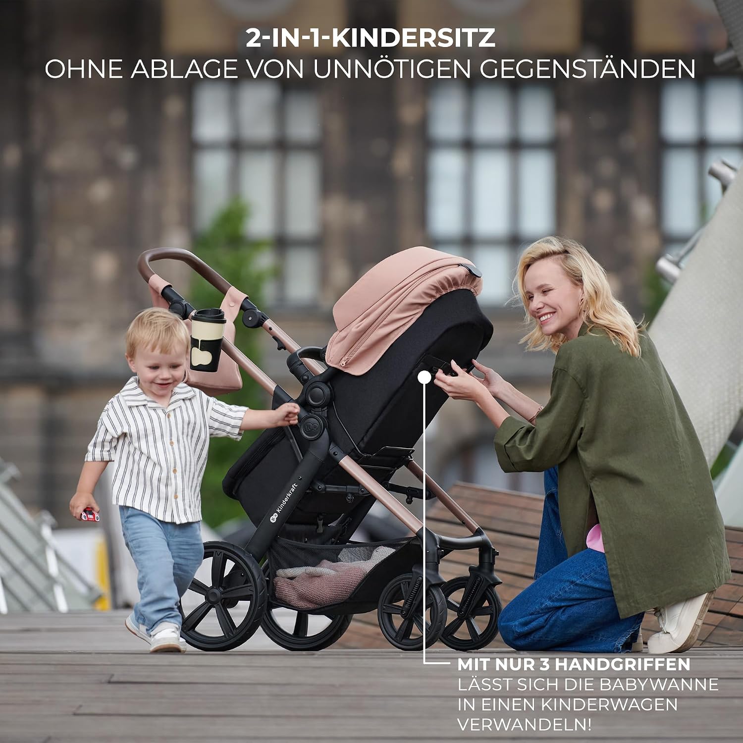Thumbnail 2 de Kinderkraft MOOV2 AIR Kinderwagen 22 kg 👶