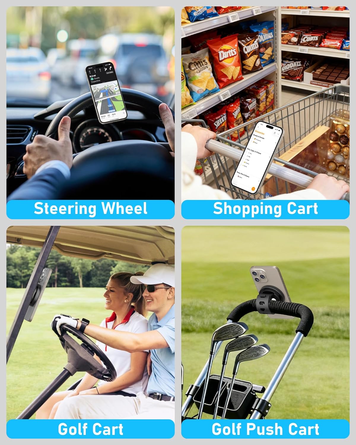Thumbnail 5 de Stroller Phone Holder with MagSafe Compatibility and 17x N52 Magnets