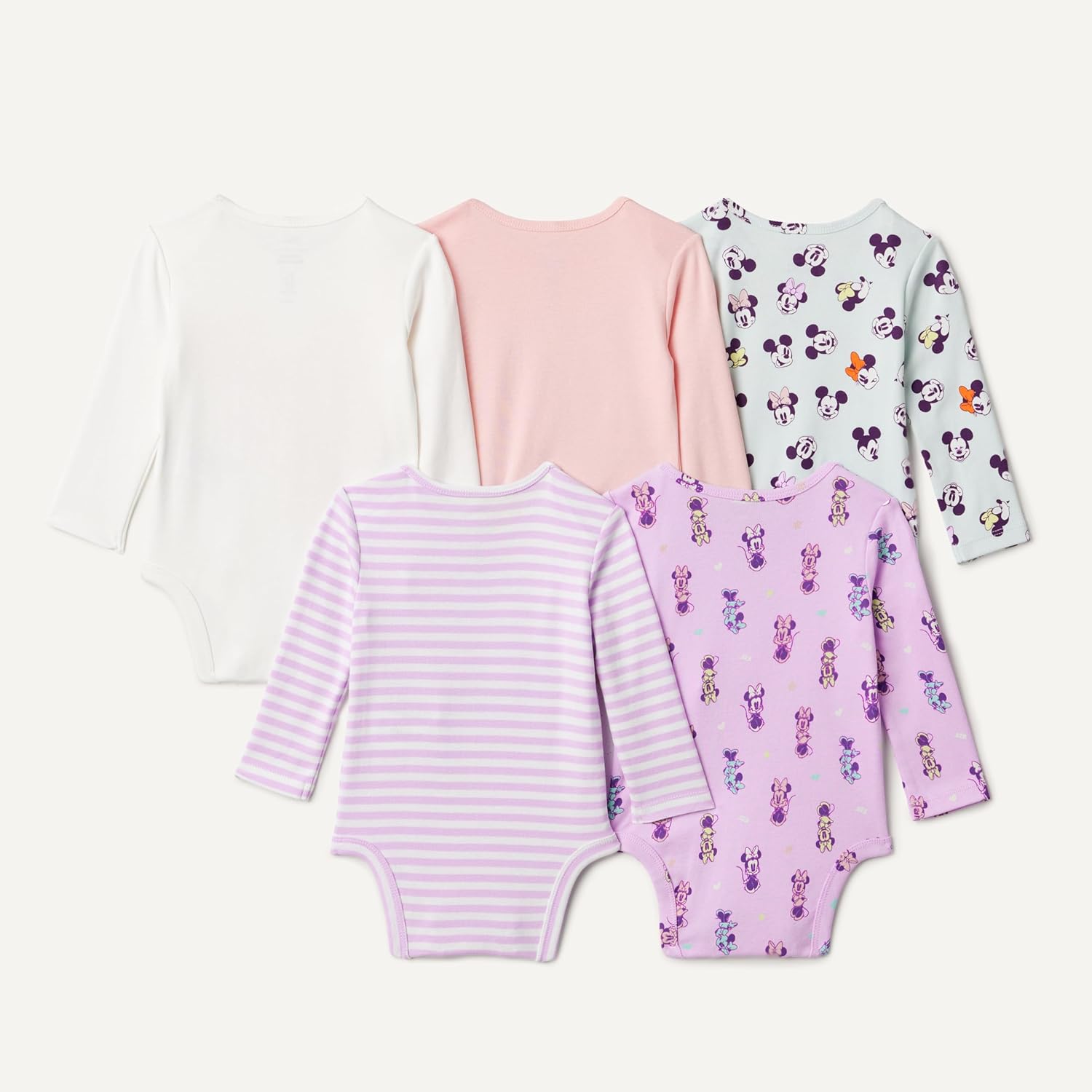 Thumbnail 2 de Amazon Essentials Disney | Marvel | Star Wars unisex babies’ long-sleeve bodysuits (pack of 5)