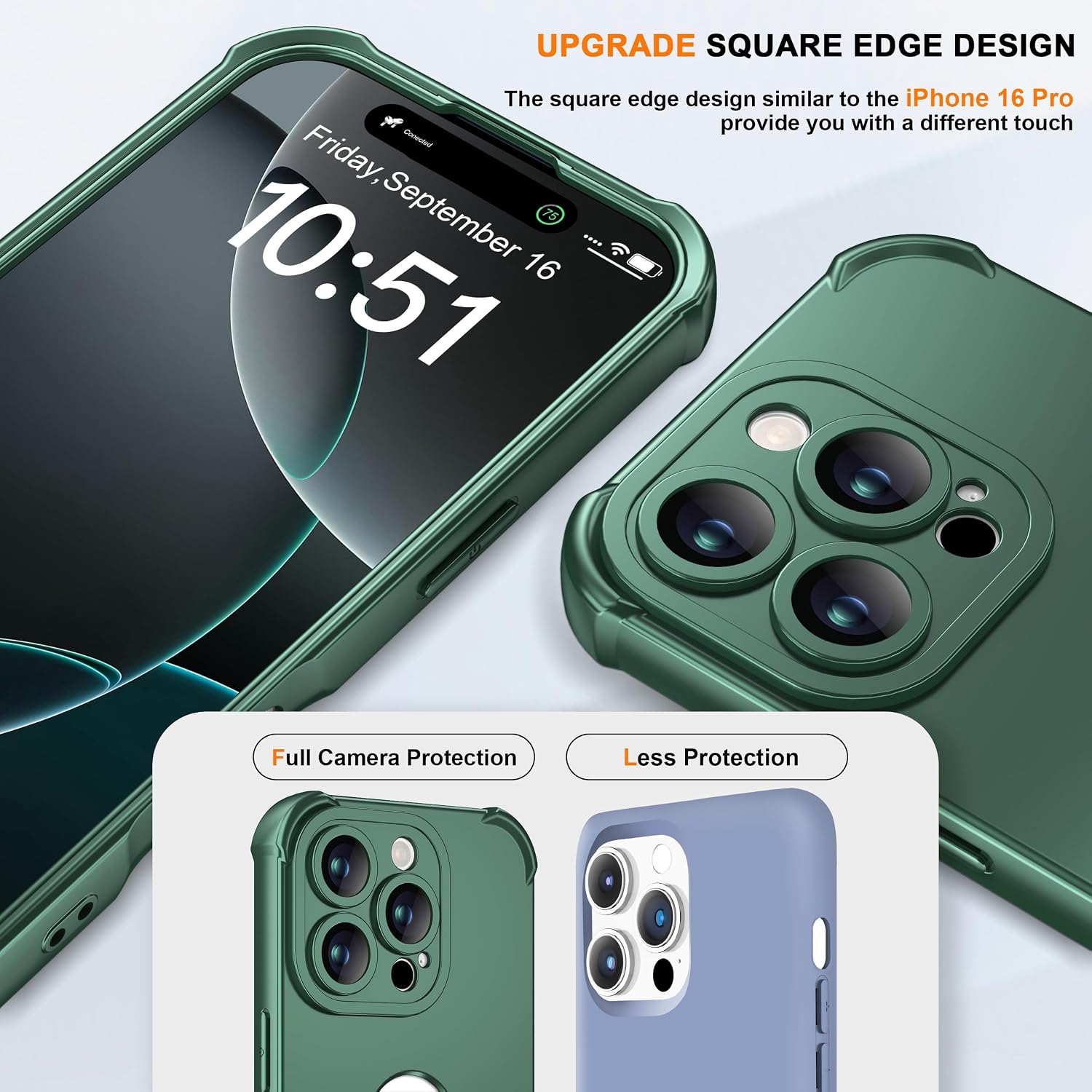 Detalle 2 de ORETECH iPhone 16 Pro Case 6.3 Inch