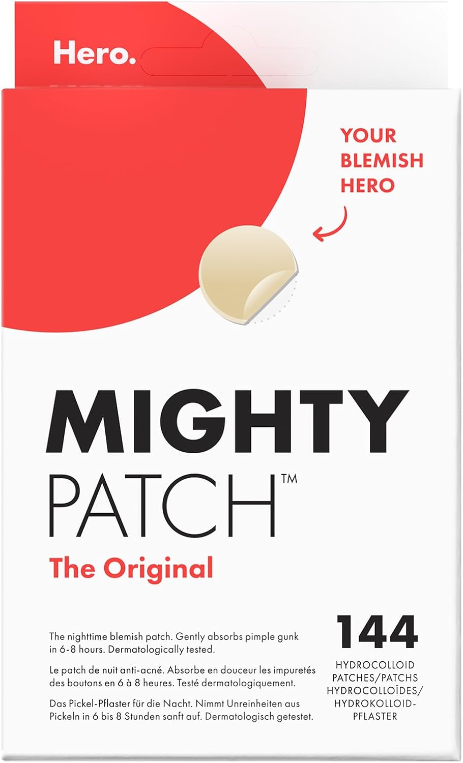 Detalle de HERO COSMETICS Mighty Patch 144 🩹