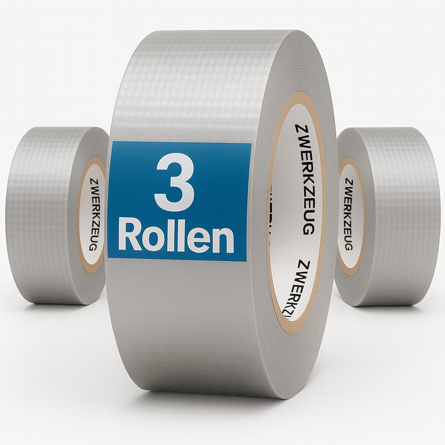 Detalle de ZWERKZEUG Panzertape 3 Rollen 48 mm x 96 m