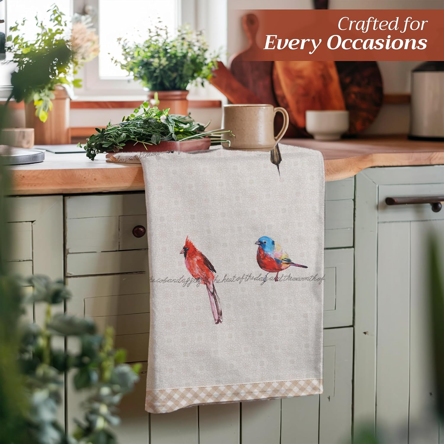 Thumbnail 4 de Maison d' Hermine Kitchen Towels 27.5x20 in