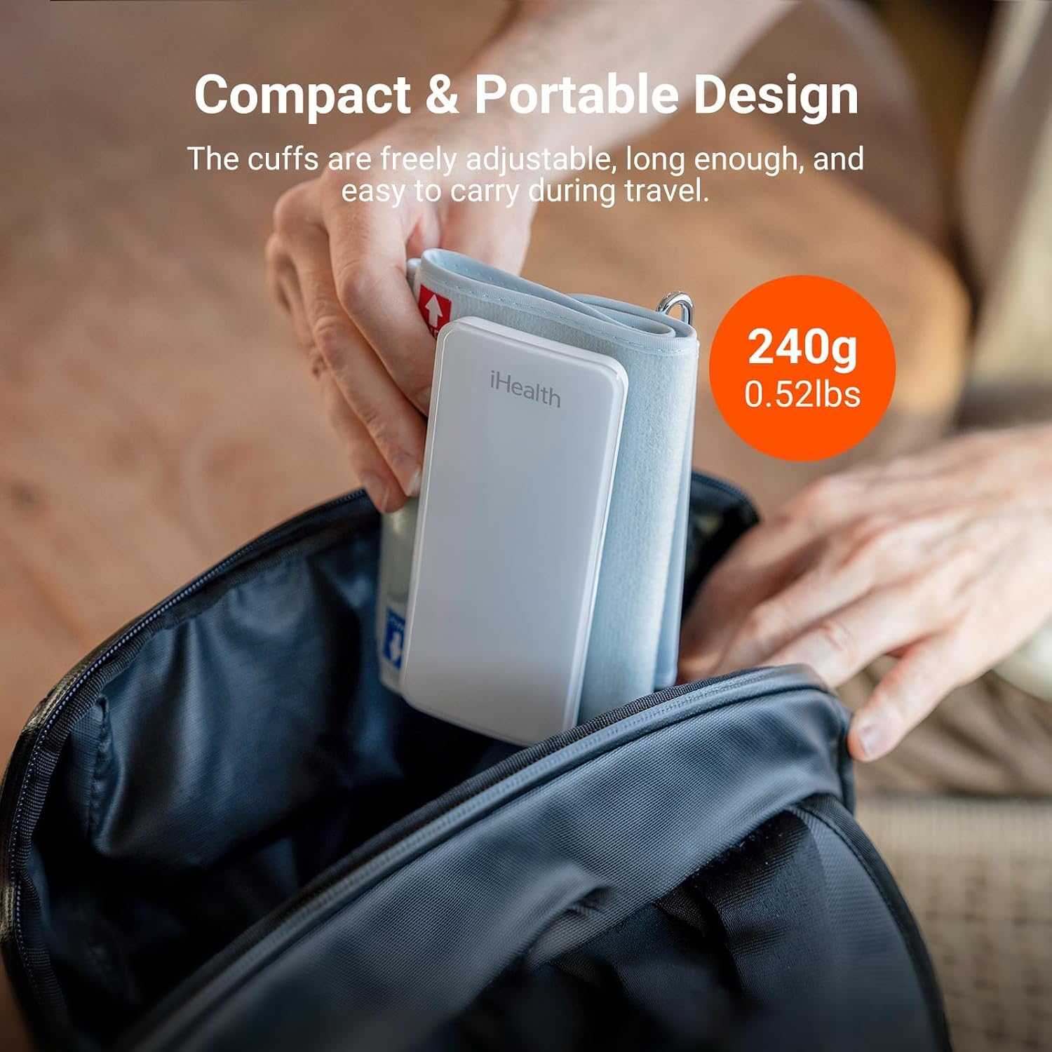 Detalle 1 de iHealth Upper Arm Blood Pressure Monitor Neo