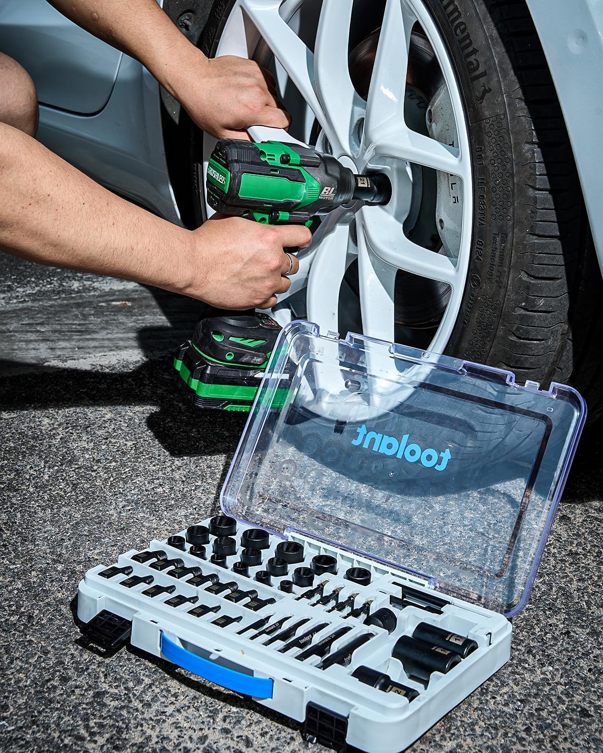 Detalle 2 de toolant 46pcs Impact Bolt Extractor Kit 🛠