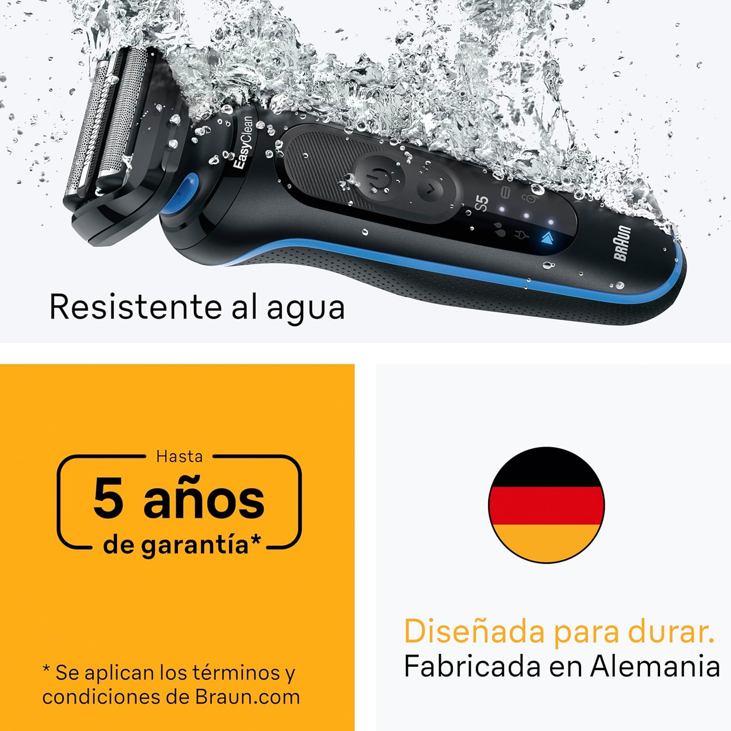 Thumbnail 5 de Braun Series 5 Afeitadora Eléctrica Hombre 💈, Seco y Mojado