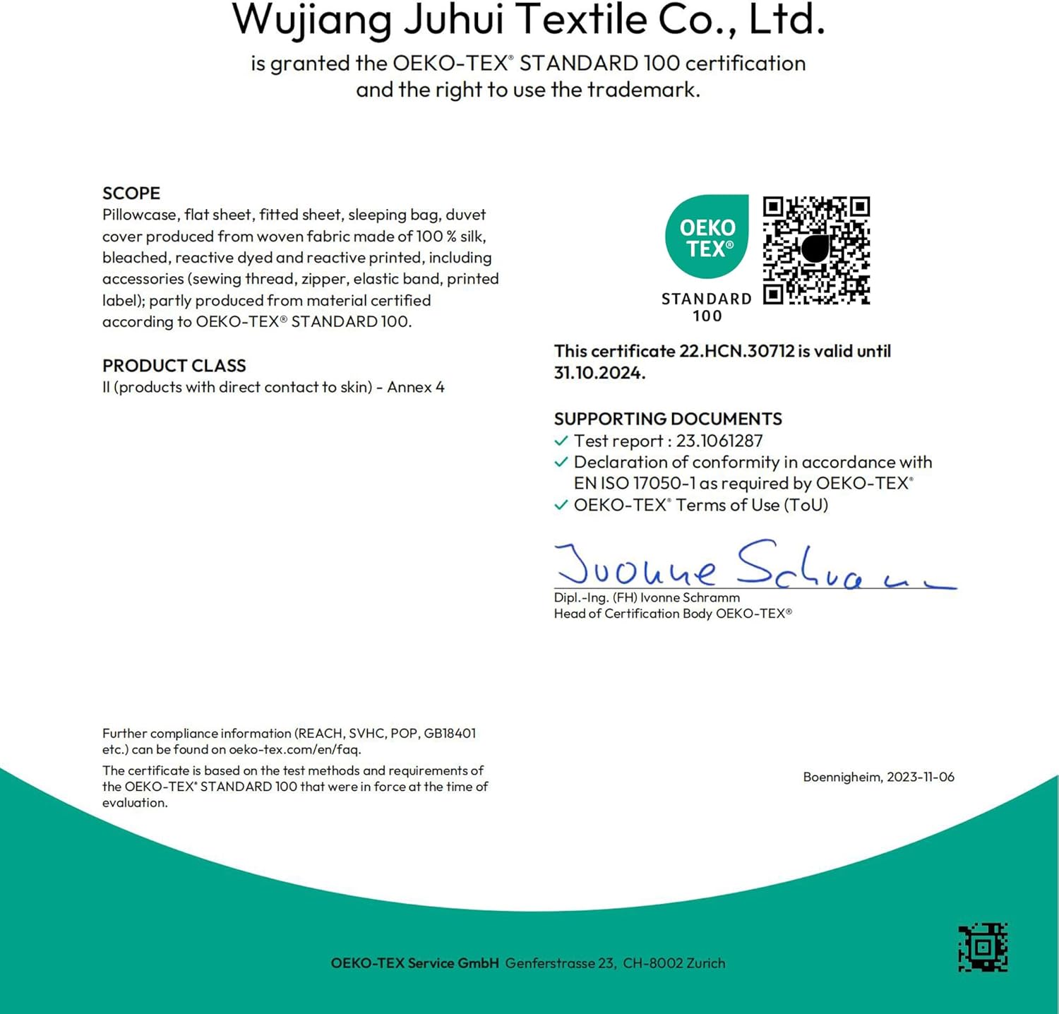 Thumbnail 6 de Townssilk Funda de Almohada de Seda Doble Cara 50x50cm