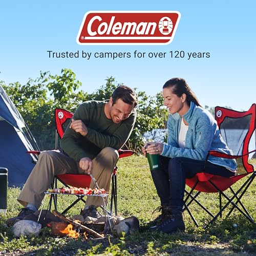 Thumbnail 7 de Coleman Broadband Mesh Quad Camping Chair with Carry Bag & Cup Holder