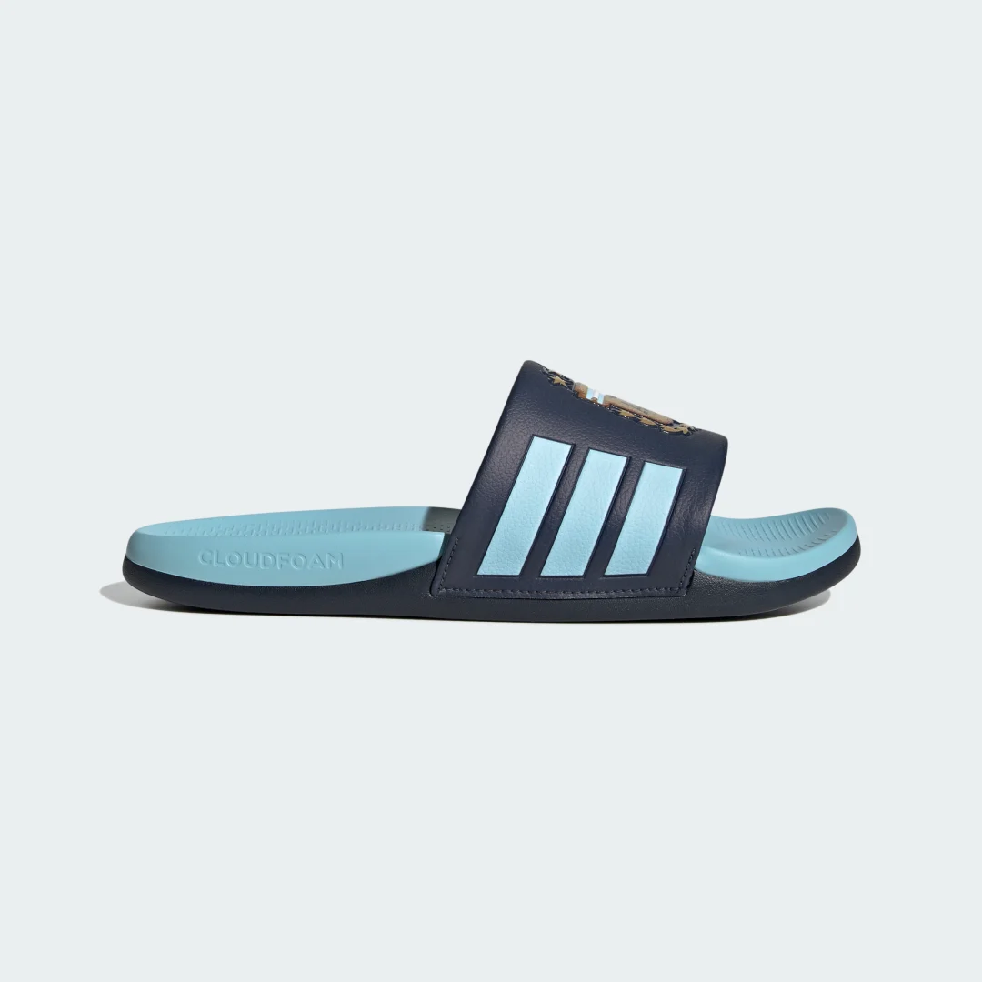 Detalle de Adidas Adilette Comfort 2.0 Argentina en color Azul