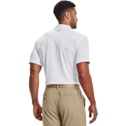 Detalle de Under Armour Men Tech Lightweight Polo: Breathable, Quick-Dry Comfort for Golf and Everyday Wear