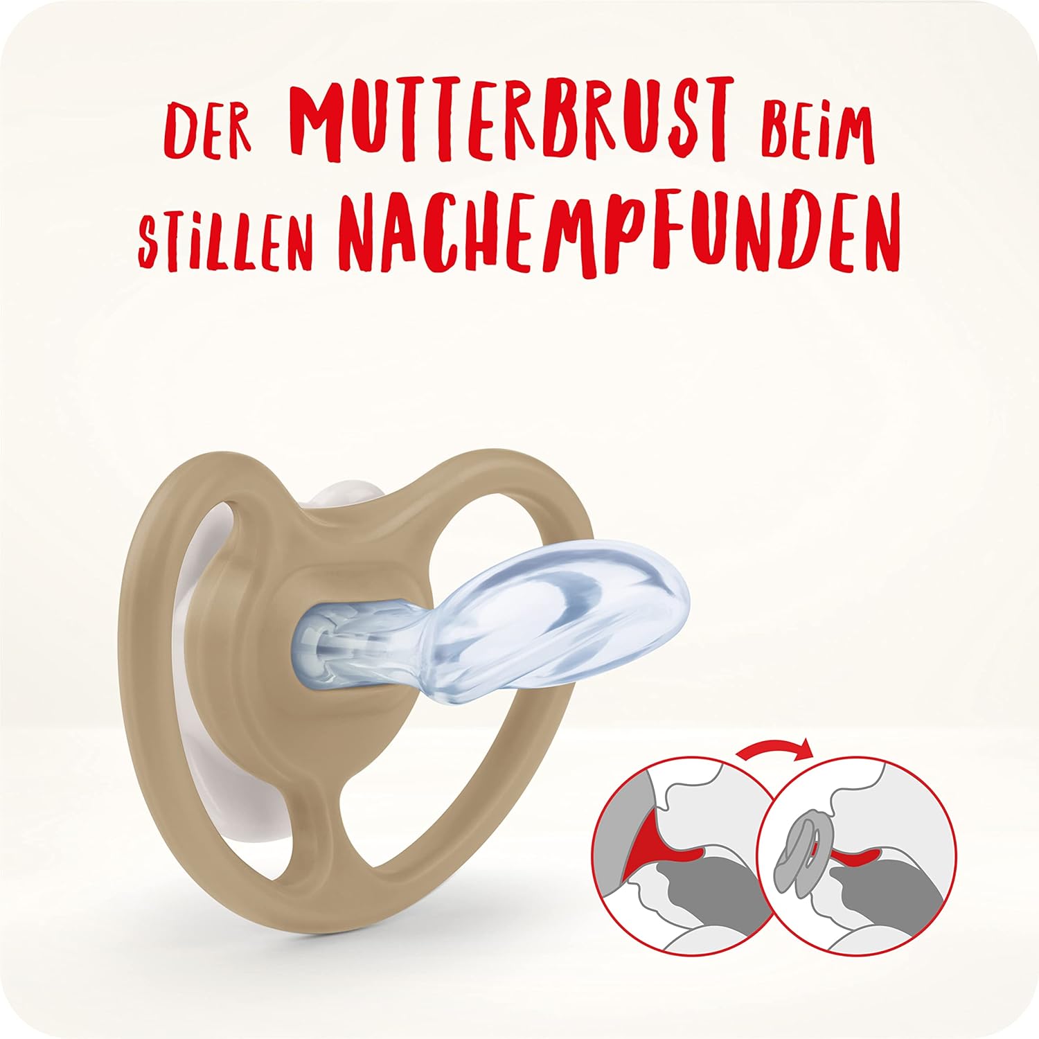 Thumbnail 3 de NUK Space Day & Night Babyschnuller (0–6 Monate) mit Leuchtknopf – 4er-Pack, Fuchs & Schaf