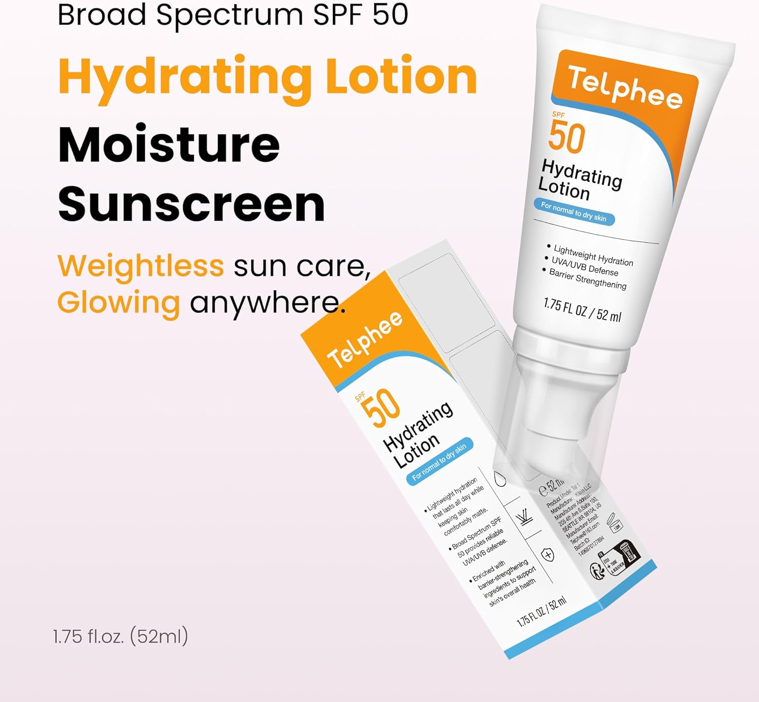 Detalle 2 de Telphee Ultra Defence Crema Solar Facial SPF 50