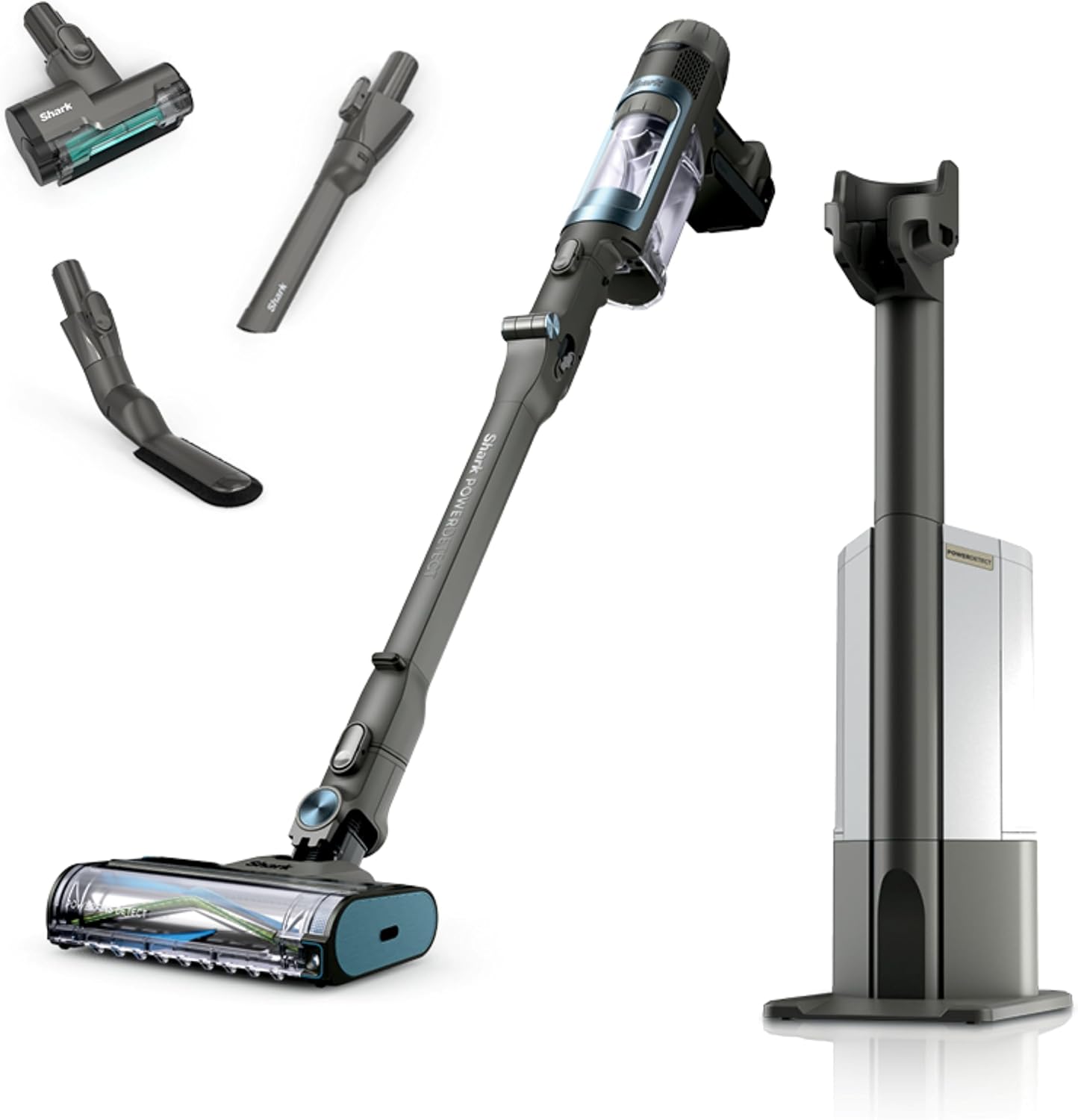 Detalle de Shark PowerDetect Clean & Empty IP3225 Cordless Stick Vacuum, Auto-Empty, HEPA