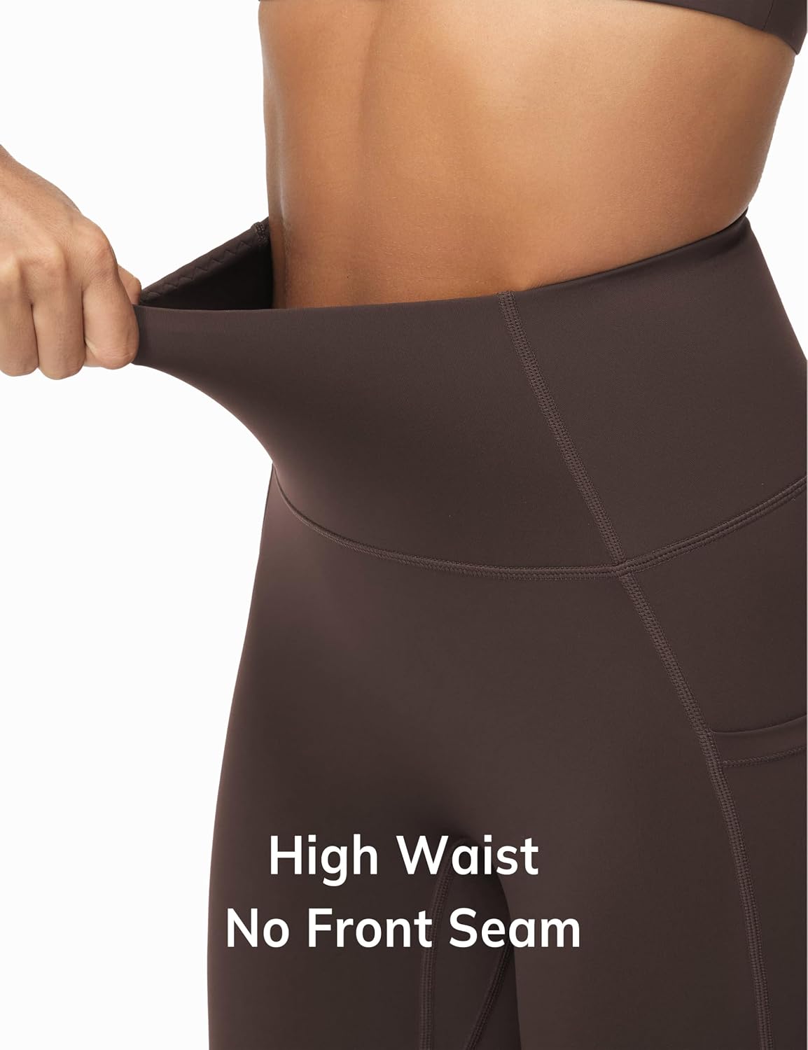 Thumbnail 5 de THE GYM PEOPLE Scrunch Butt Leggings for Women, High Waist, No Front Seam, Side Pockets