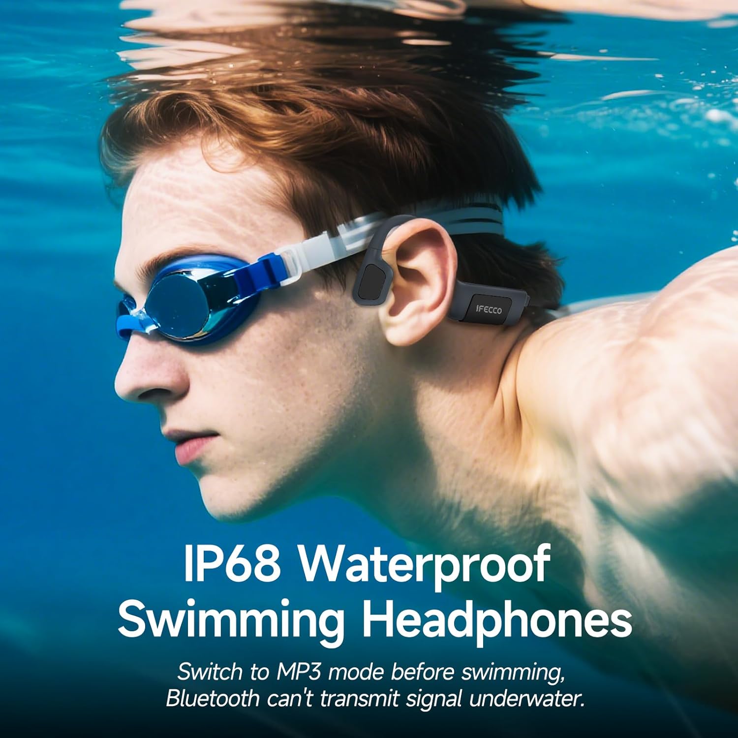 Thumbnail 1 de IFECCO Swimming Headphones 32GB
