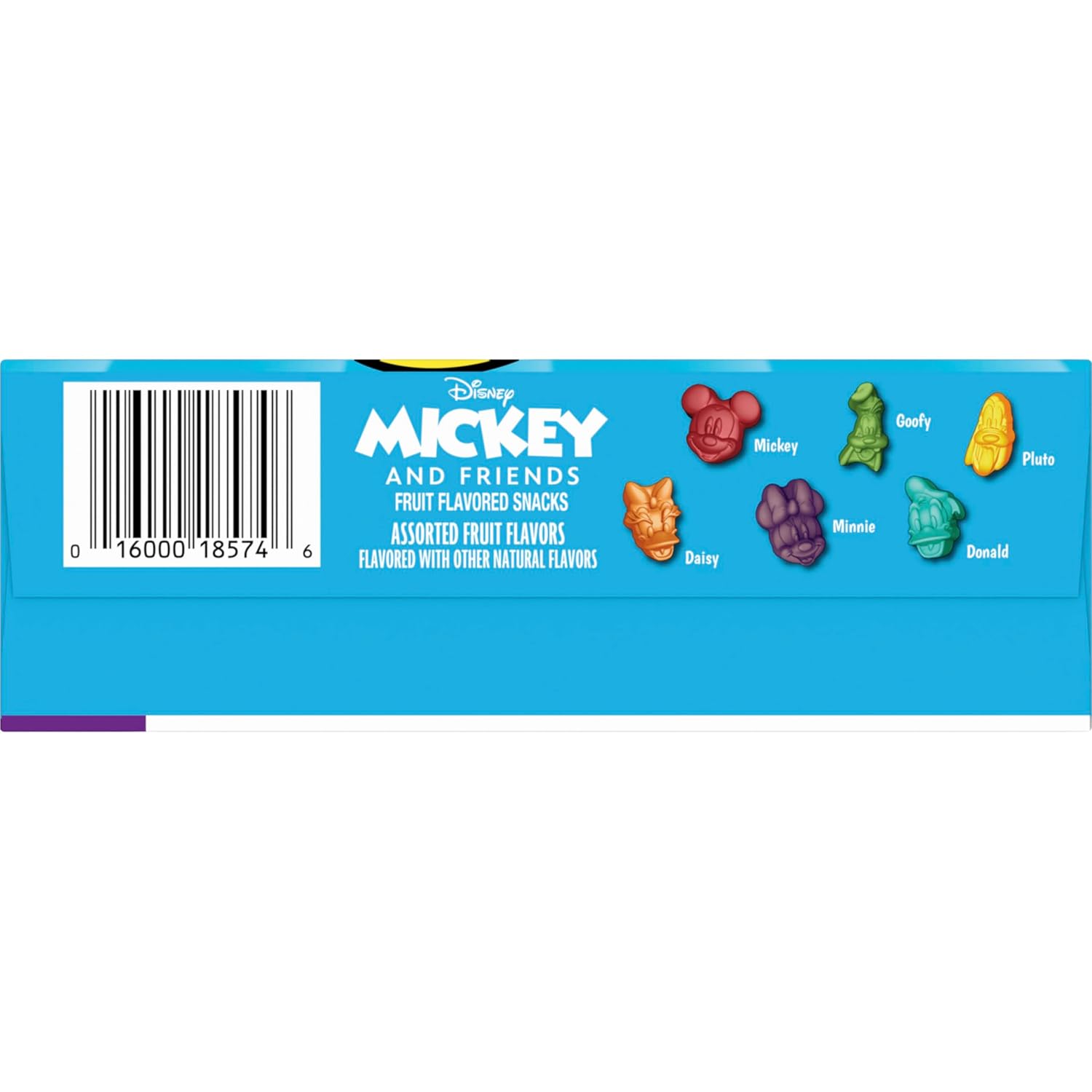 Detalle de Disney Mickey & Friends Fruit Snacks, 22 Pouches, Gluten-Free, Vitamin C