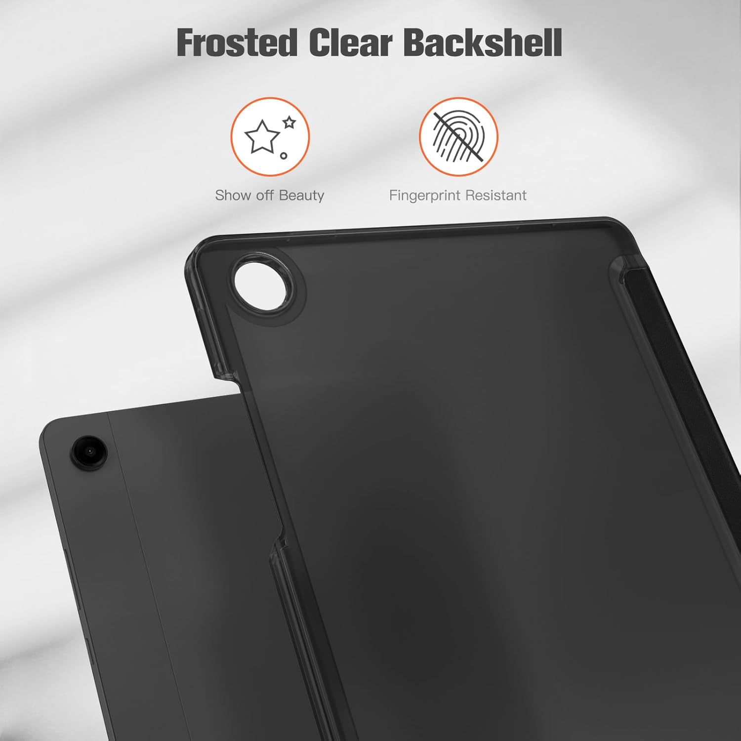 Detalle de FINTIE Case for Samsung Galaxy Tab A11+ Plus 11 inch (2025) / A9+ Plus 11 inch (2023) — Lightweight Frosted Back Cover
