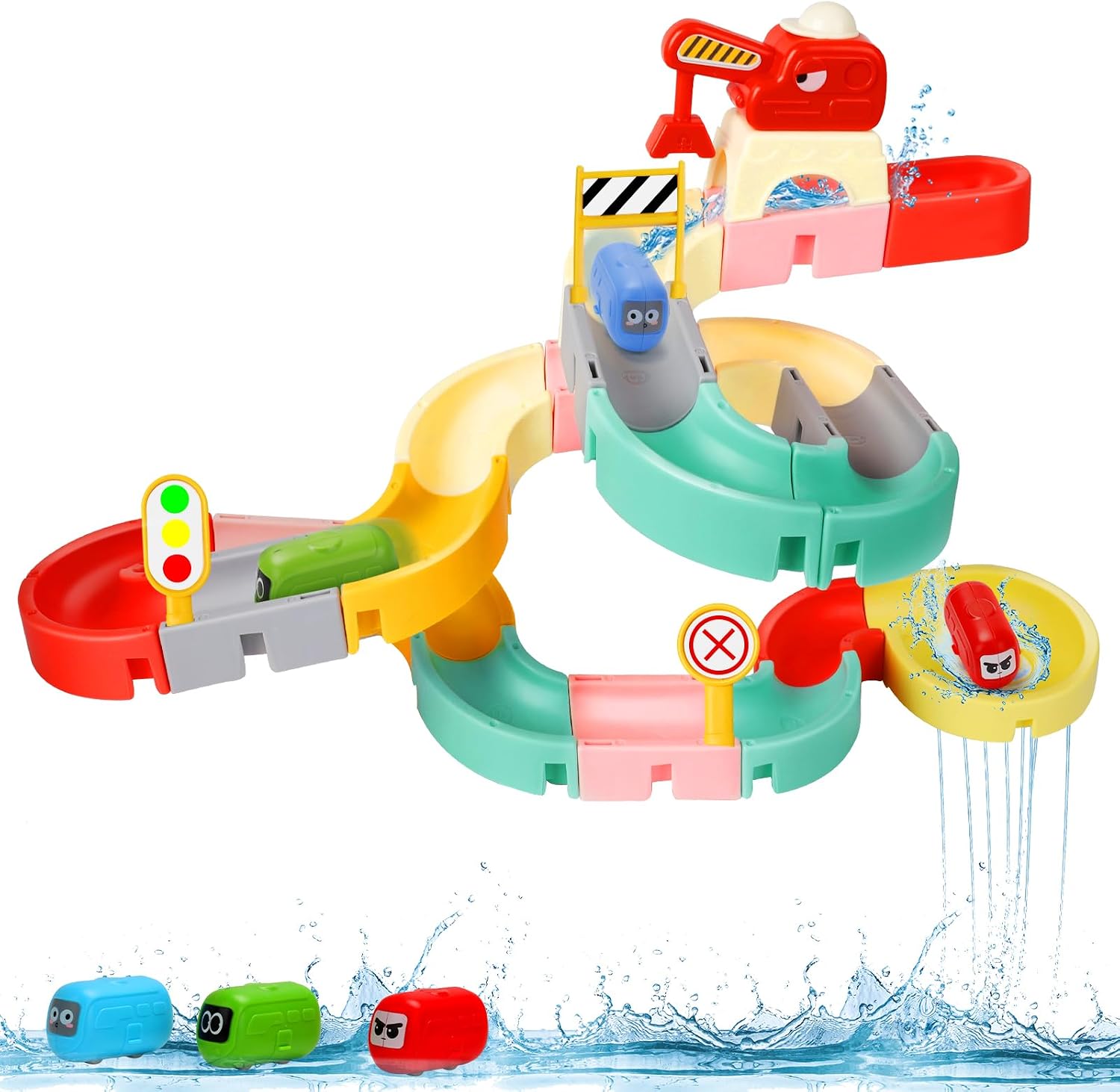 Thumbnail 6 de JoiTale Bath Toys 47-Piece DIY Track