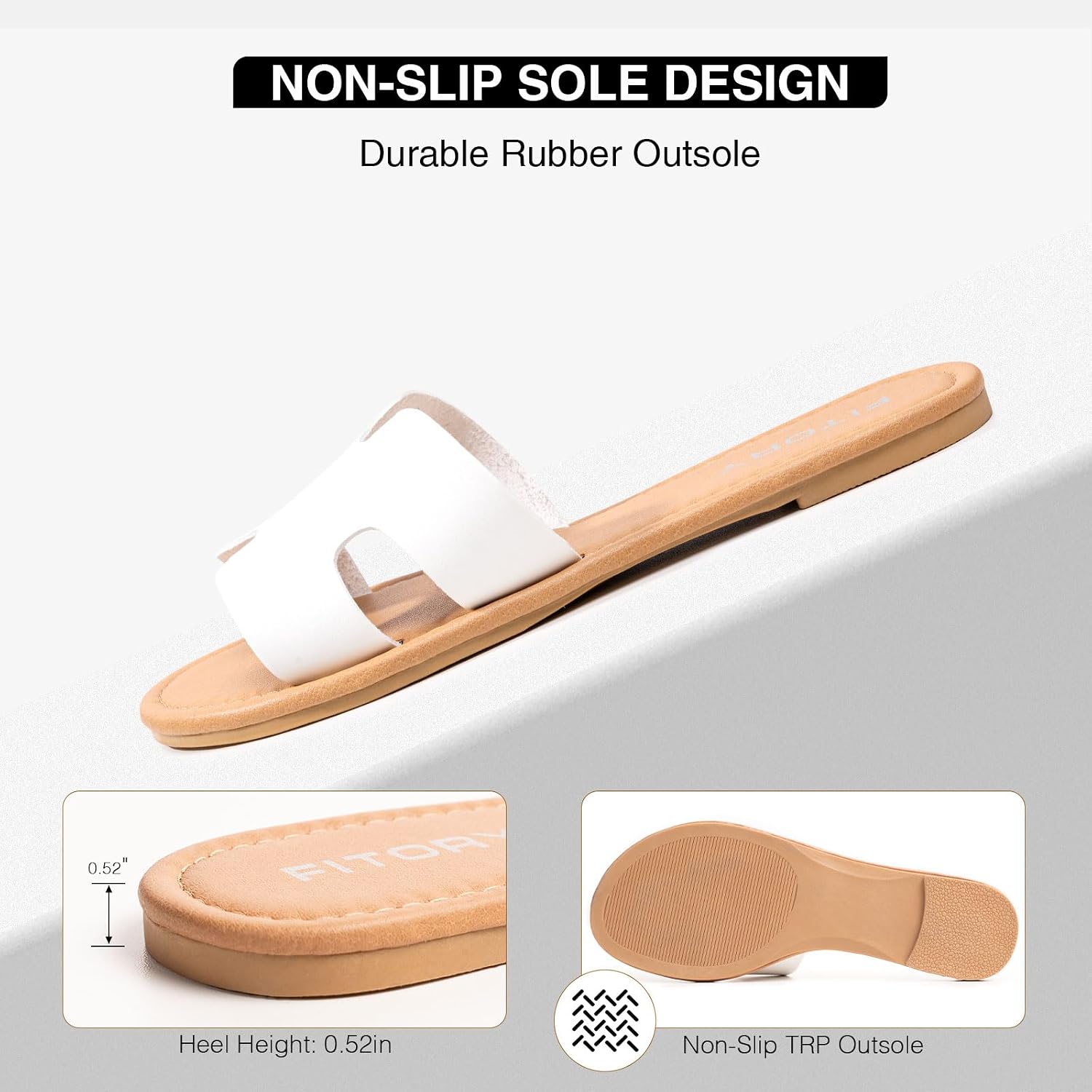 Thumbnail 3 de FITORY Women's Fashion Sandals: Lightweight Comfort, All‑Day Wear