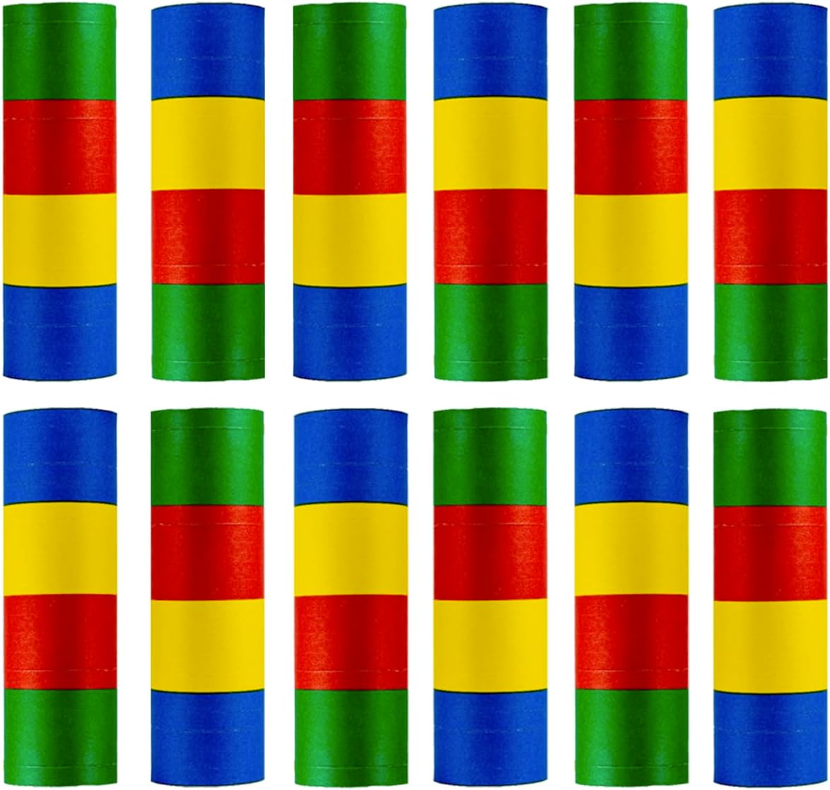 Thumbnail 6 de ARKRAFT Serpentine Luftschlangen 12 Rollen 🎉