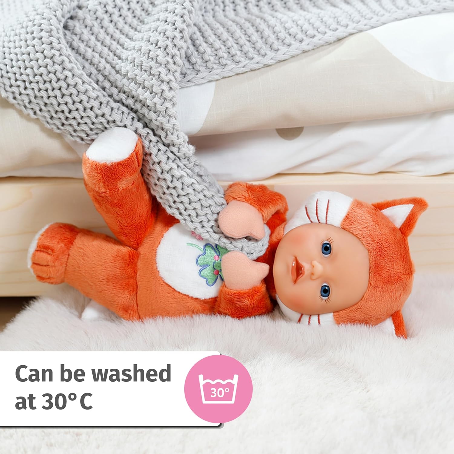 Thumbnail 6 de BABY Born For Babies 26cm Funny Fox doll 🪆