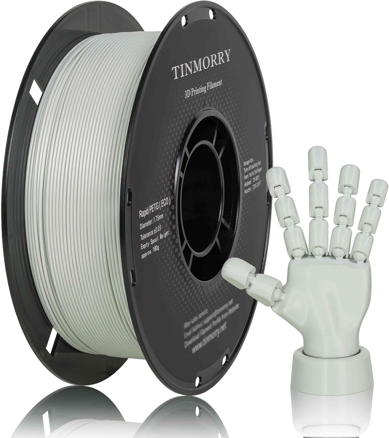 Thumbnail 6 de TINMORRY Marble PETG Filament 1,75 mm