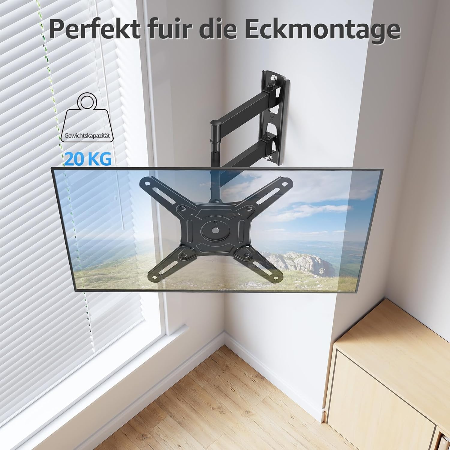 Thumbnail 5 de MOUNTUP TV Wandhalterung 180° für 14-42 Zoll