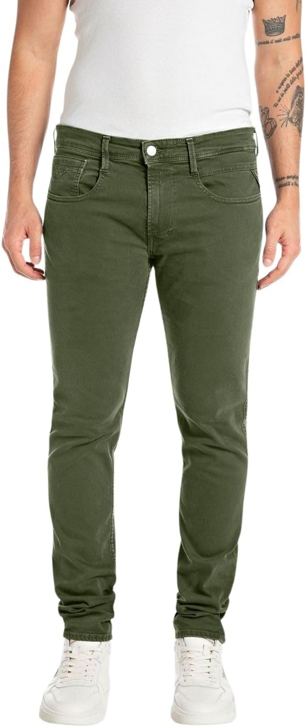 Thumbnail 6 de Replay Herren Jeans Anbass Hyperflex Colour Xlite – Slim Fit mit Stretch