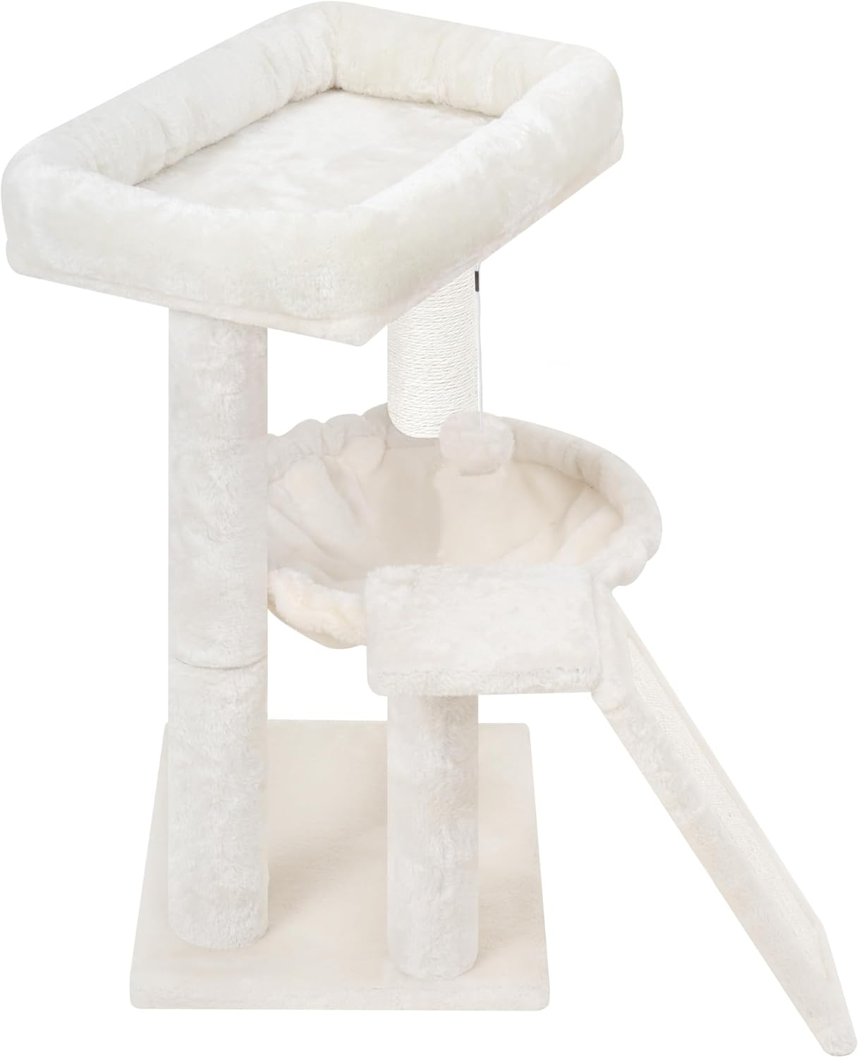 Thumbnail 6 de YOUPETSER YOUPET-04 Cat Tree with Scratching Board and Toy Balls