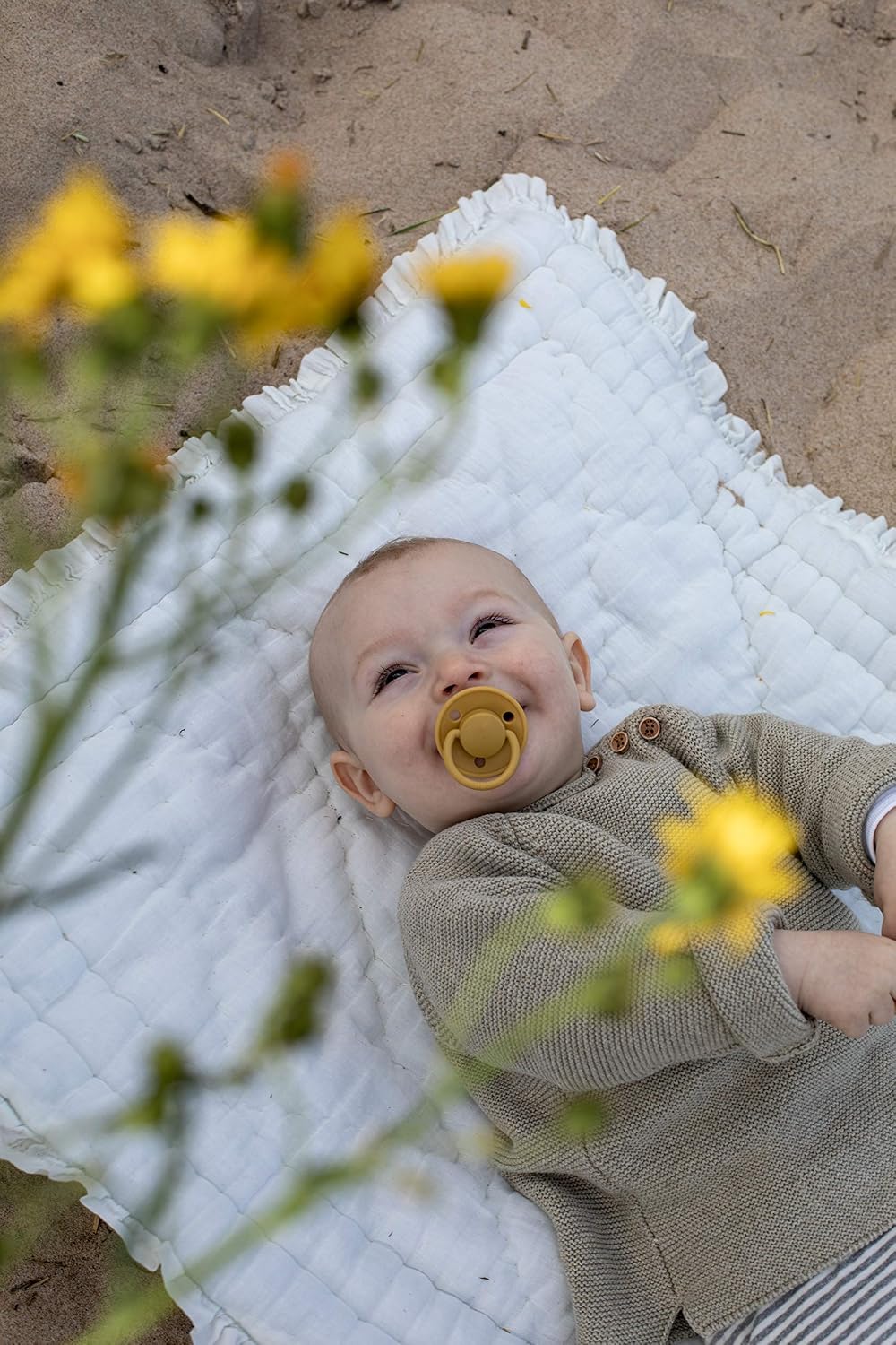 Detalle 2 de BIBS De Lux Soother 2-Pack Pacifier Vanilla Oak