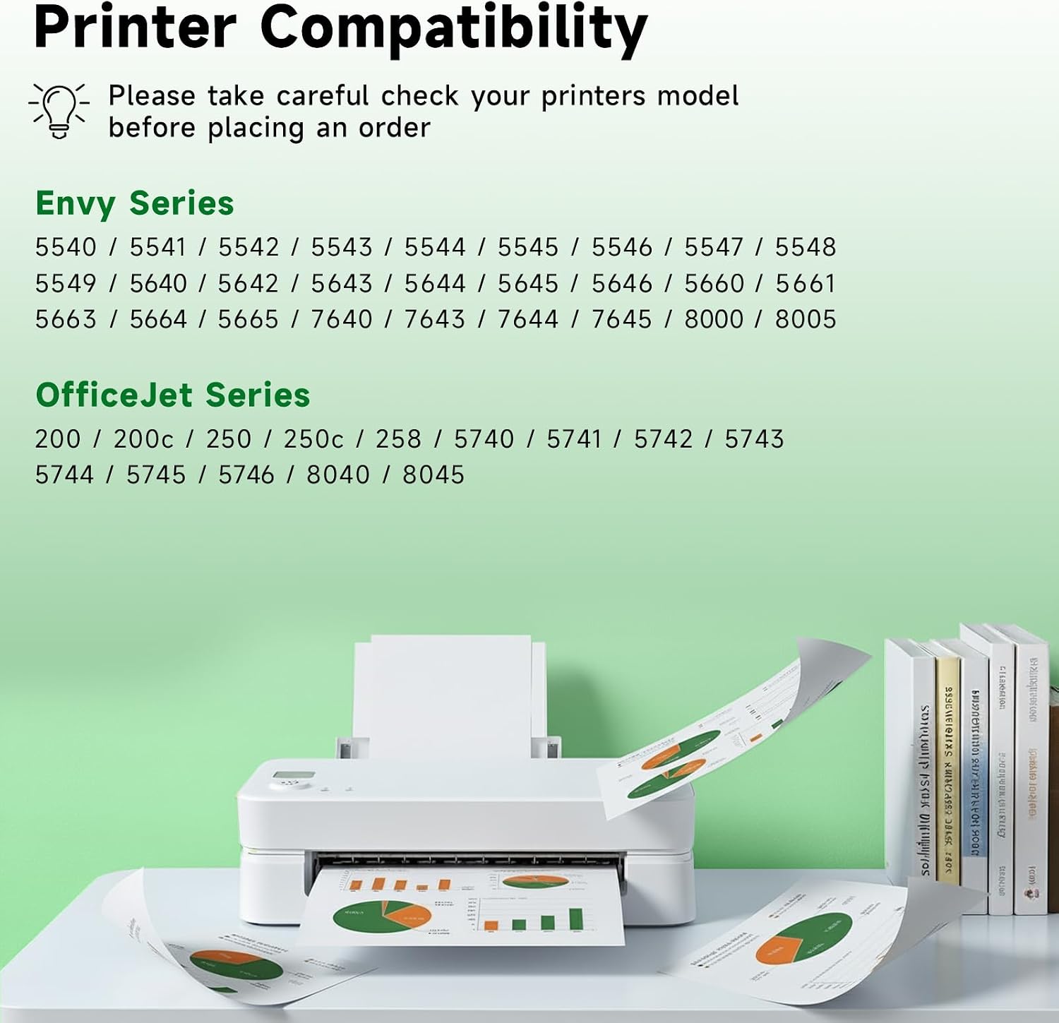 Detalle de 62XL Black High Yield Ink Cartridge Replacement for HP – Broad Compatibility & Solid Value