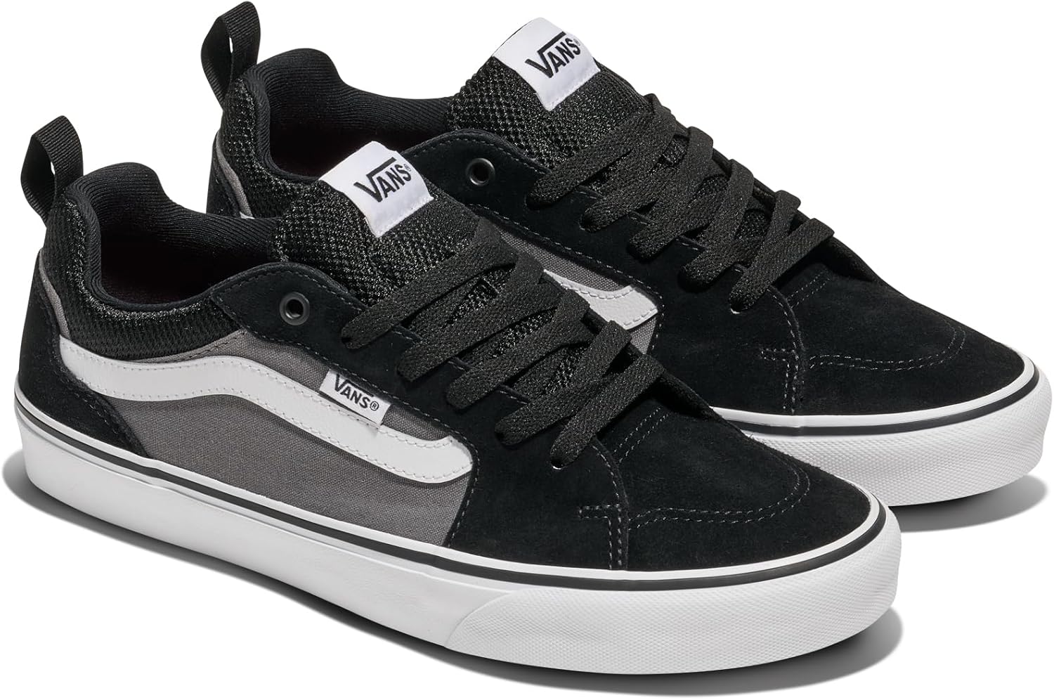 Detalle 2 de Vans Ward Deluxe Sneaker da Uomo in pelle con suola in gomma