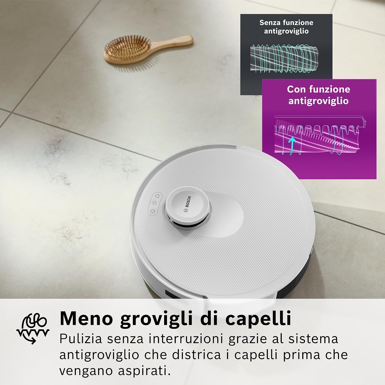 Thumbnail 6 de Bosch Spotless+Robot 11.000Pa aspirapolvere e lavapavimenti