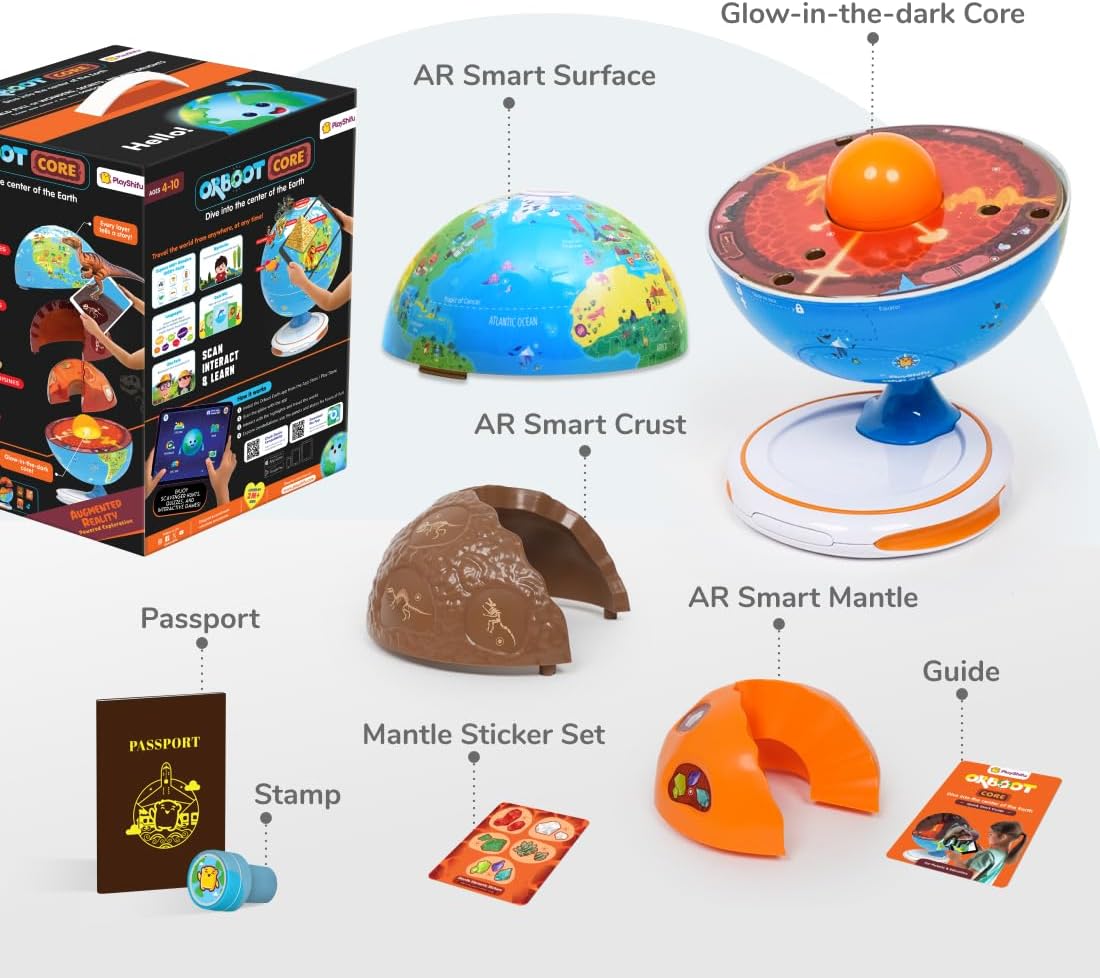 Thumbnail 6 de PlayShifu Interactive Globe for Ages 4–10