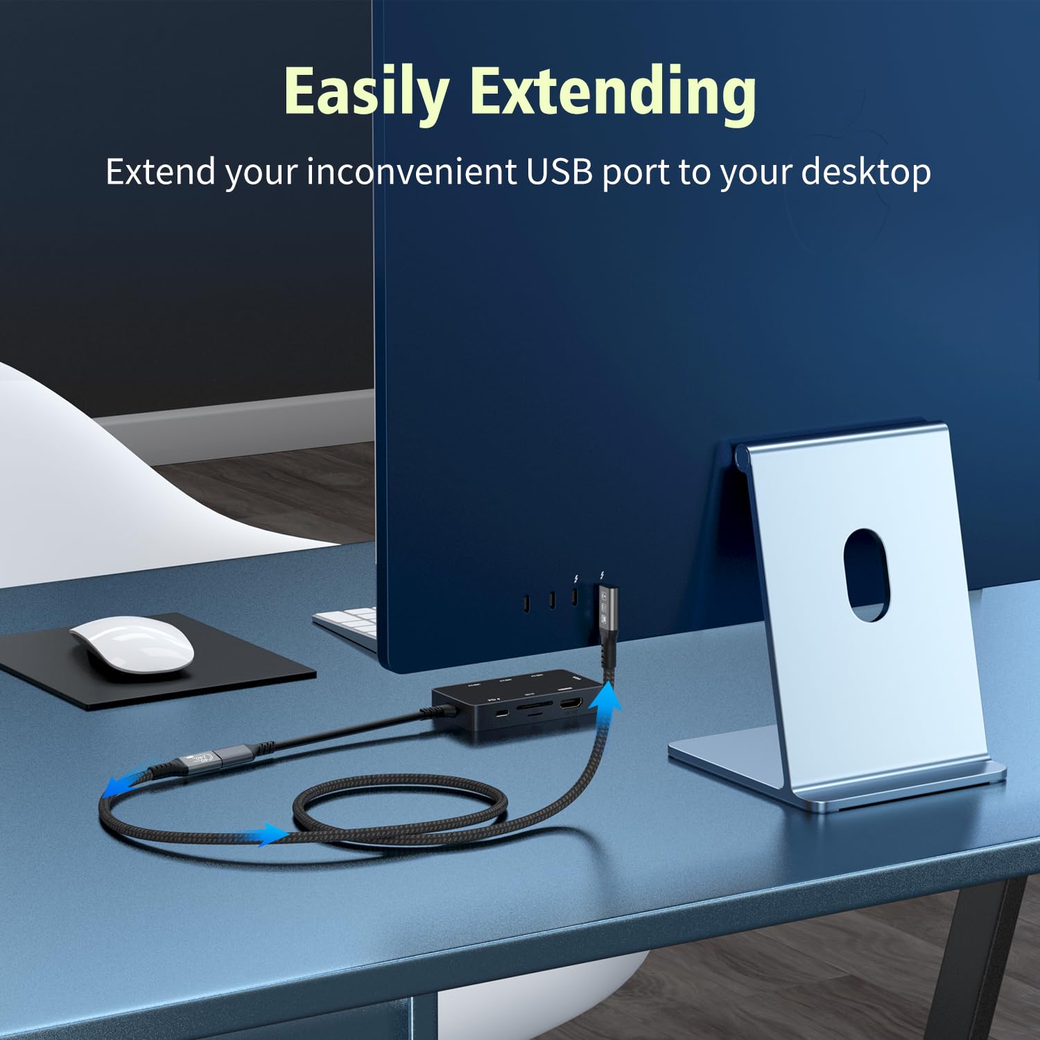 Thumbnail 7 de Cable Extensión USB 4 Thunderbolt 4 – Carga 240W, 40 Gbps ⚡