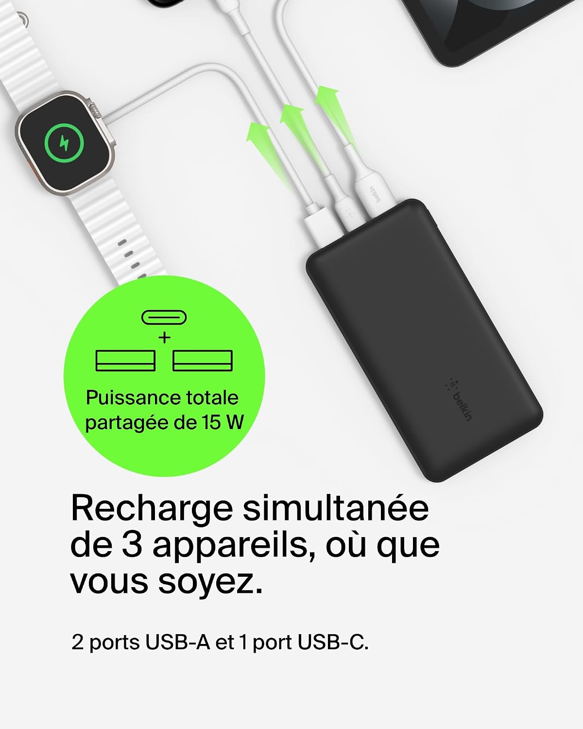 Detalle 2 de Belkin Batterie externe USB-C 20000mAh